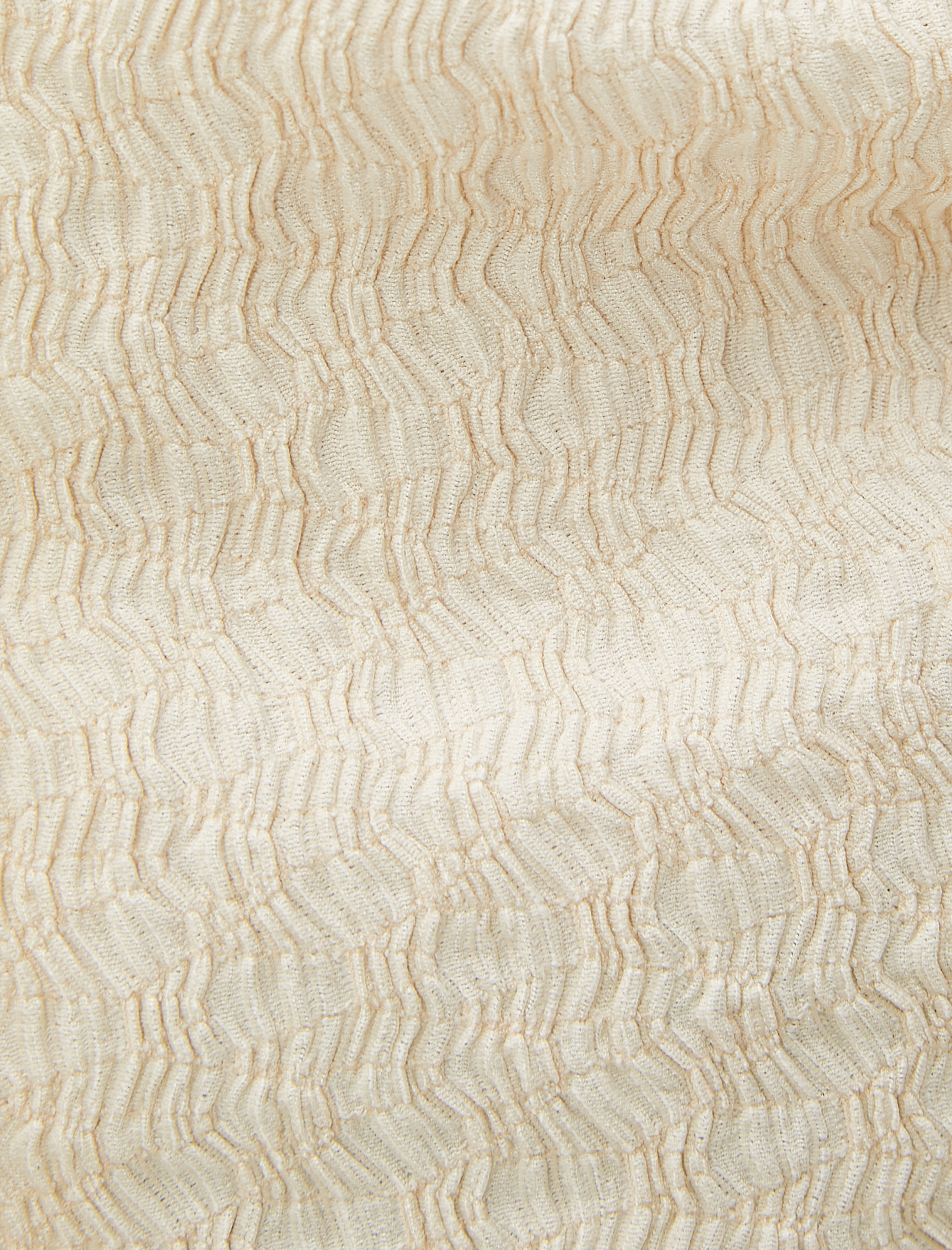   Uzun Kollu Tişört Gömlek Yaka Düğmeli Dokulu Bürümcük