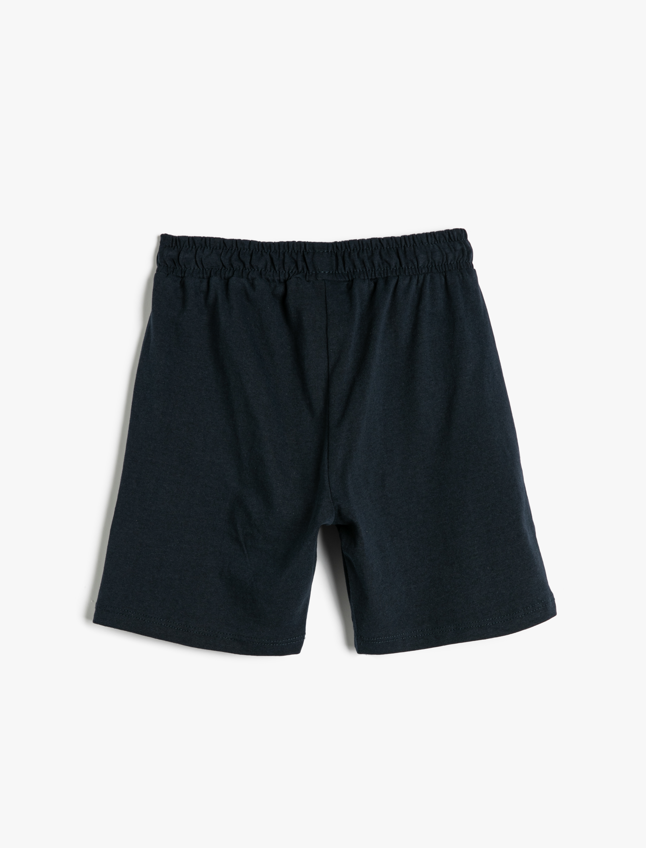  Erkek Çocuk Şort Basic Beli Bağlamalı Cepli Pamuklu
