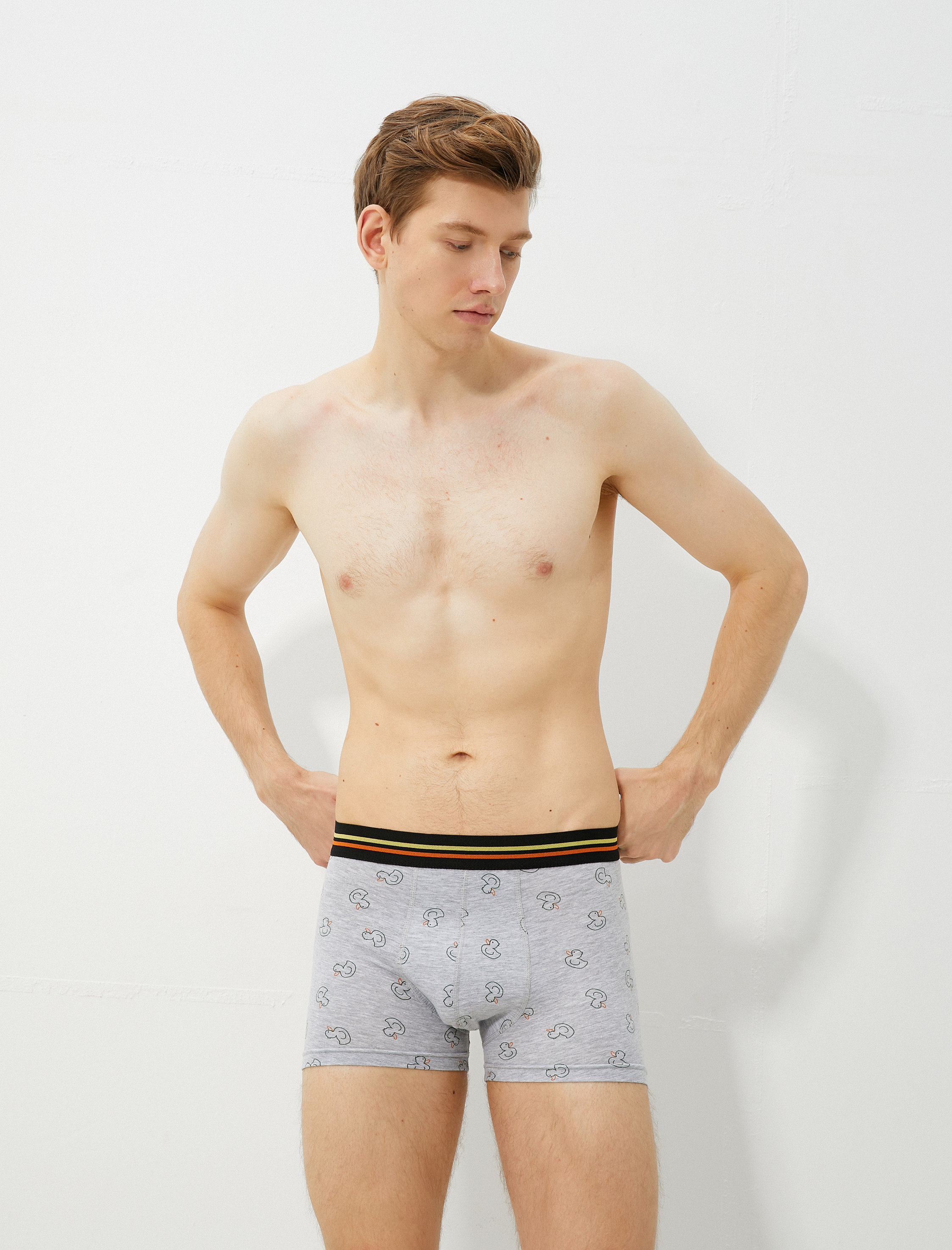   3'lü Boxer Seti Ördek Baskılı