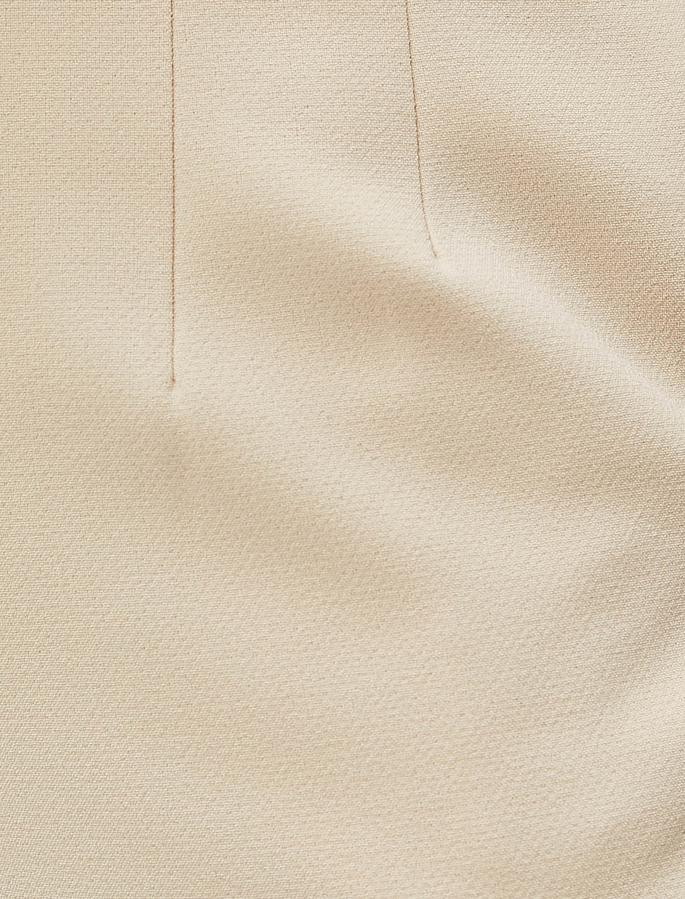   Düz Paça Kumaş Pantolon Dikiş Detaylı Yandan Fermuarlı