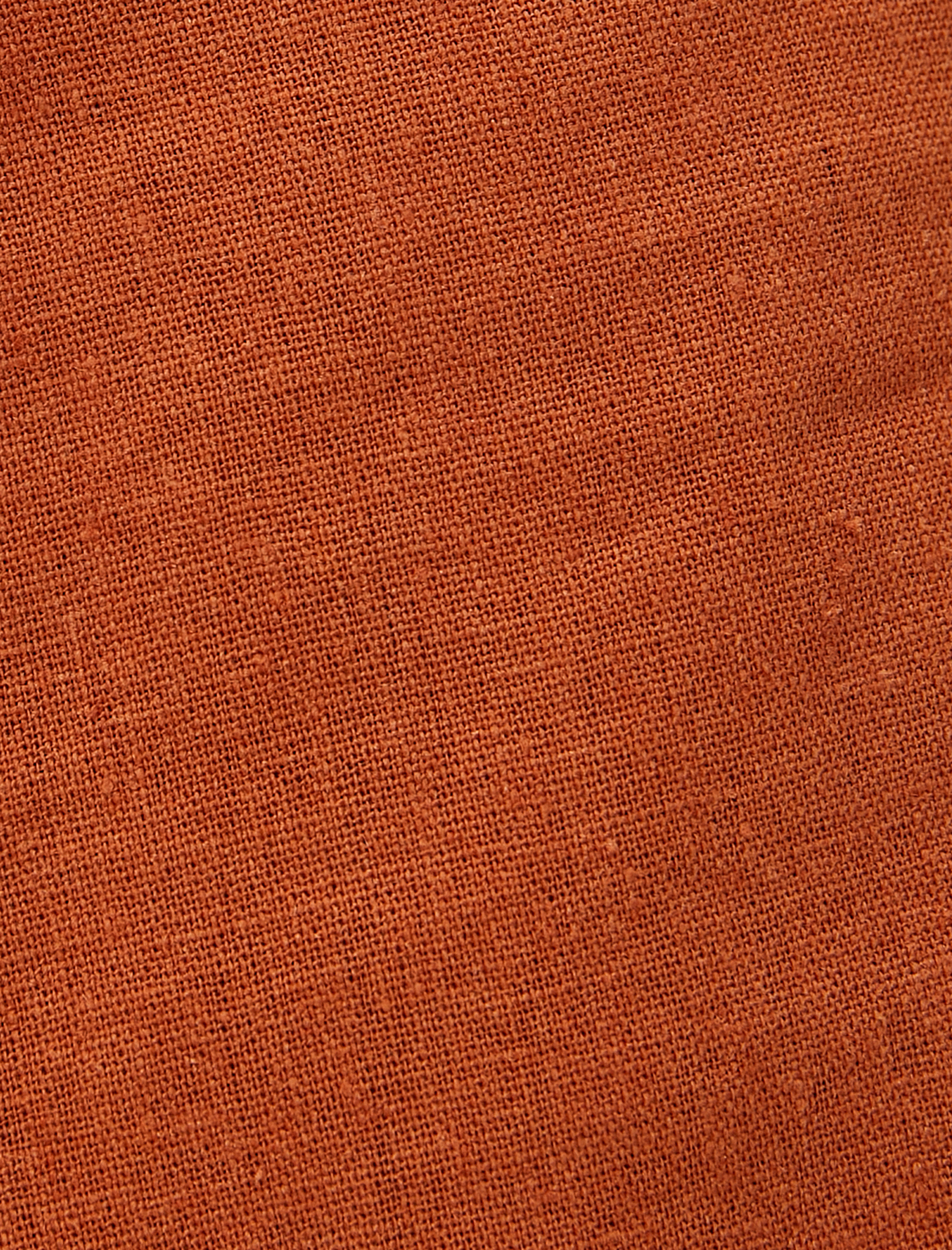   Keten Karışımlı Mini Şort Etek