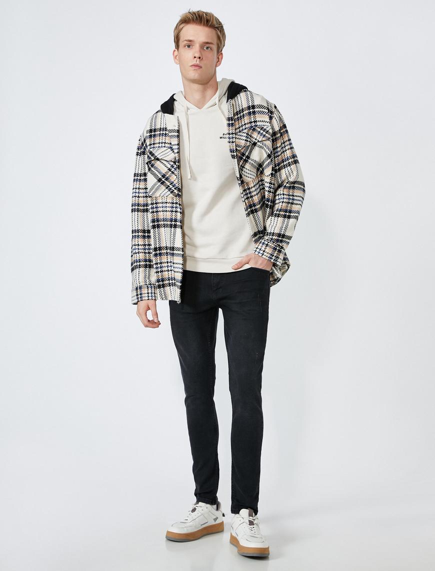   Skinny Fit Kot Pantolon - Micheal Jean