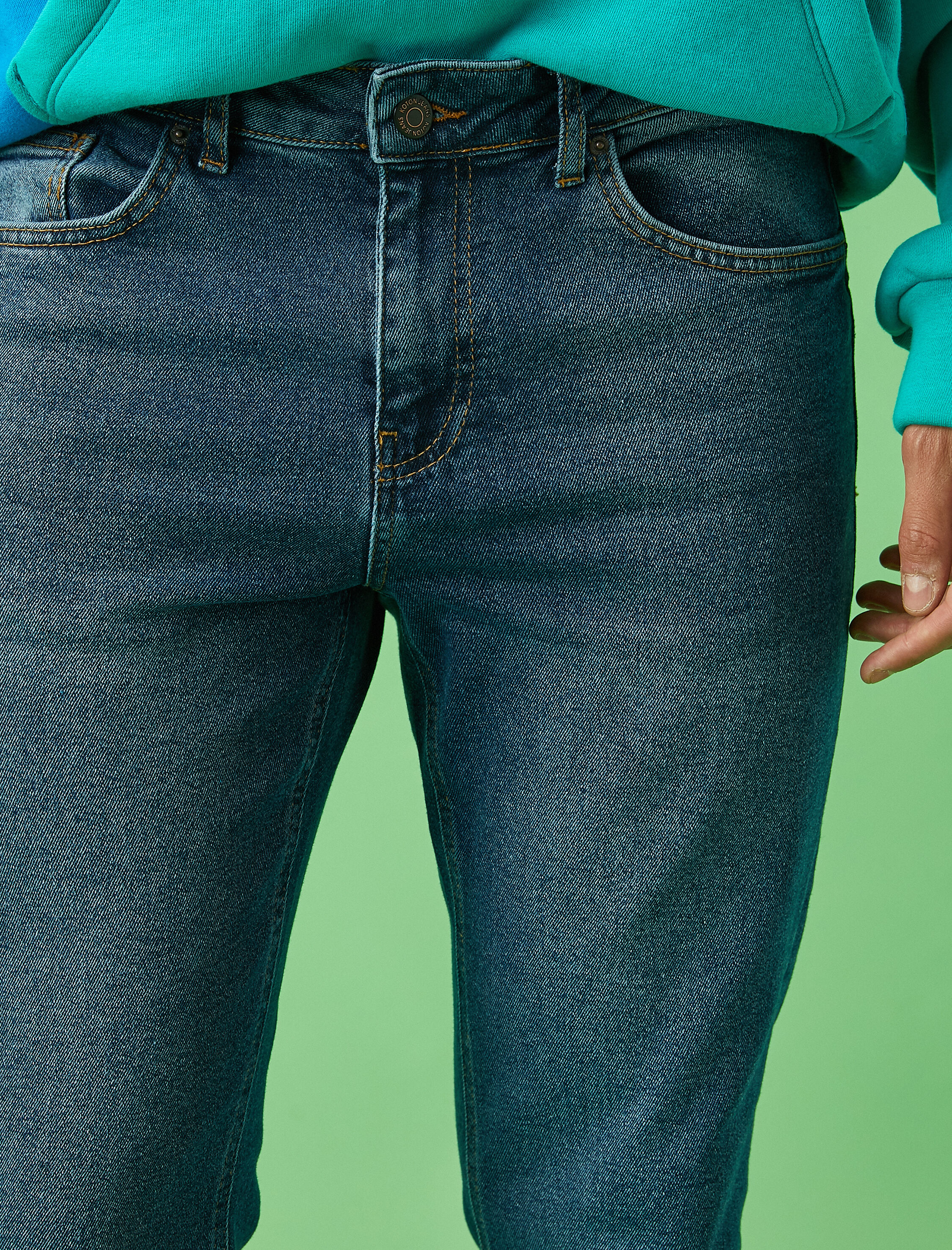   Slim Fit Kot Pantolon - Brad Jean