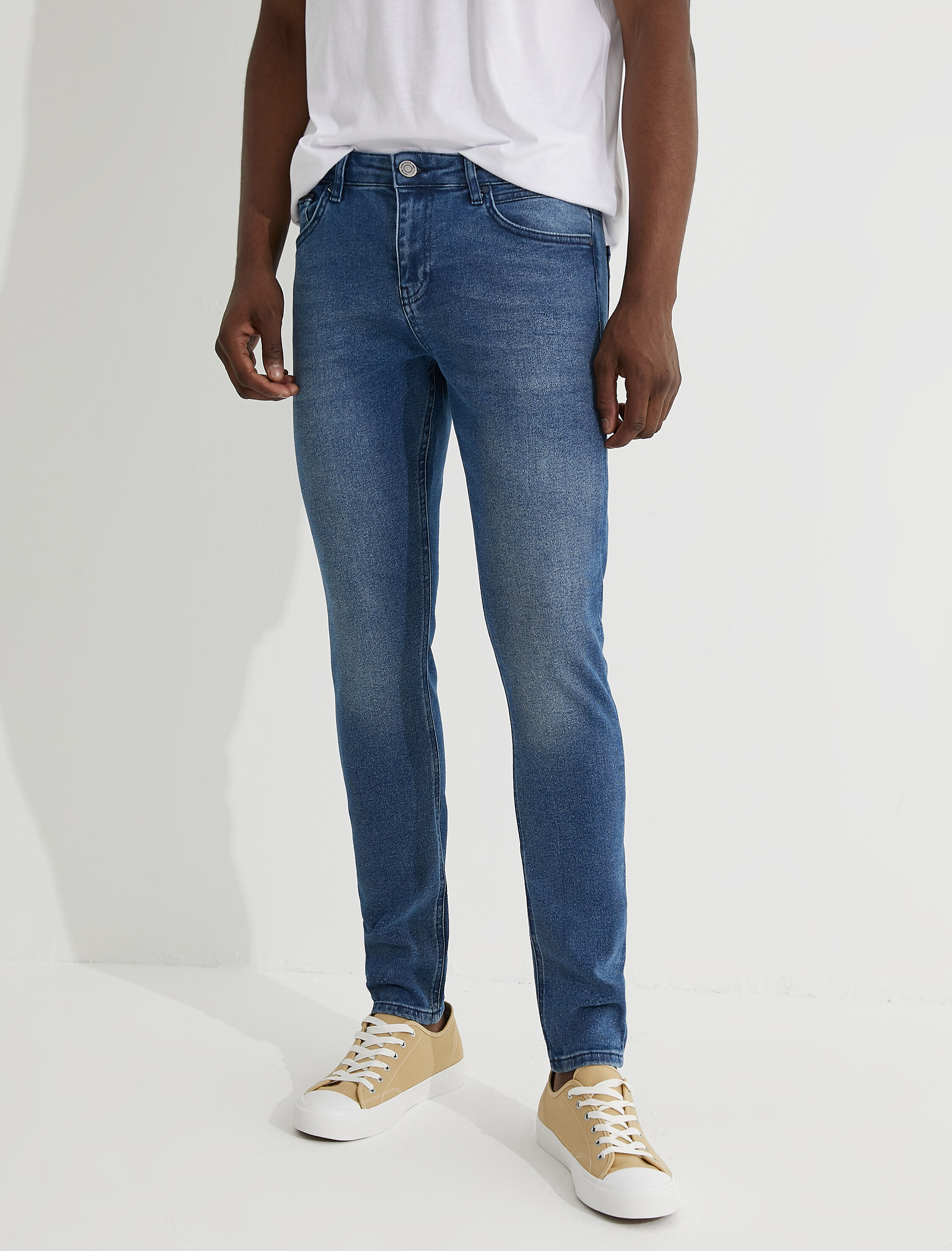 Super Skinny Fit Kot Pantolon - Justin Jean