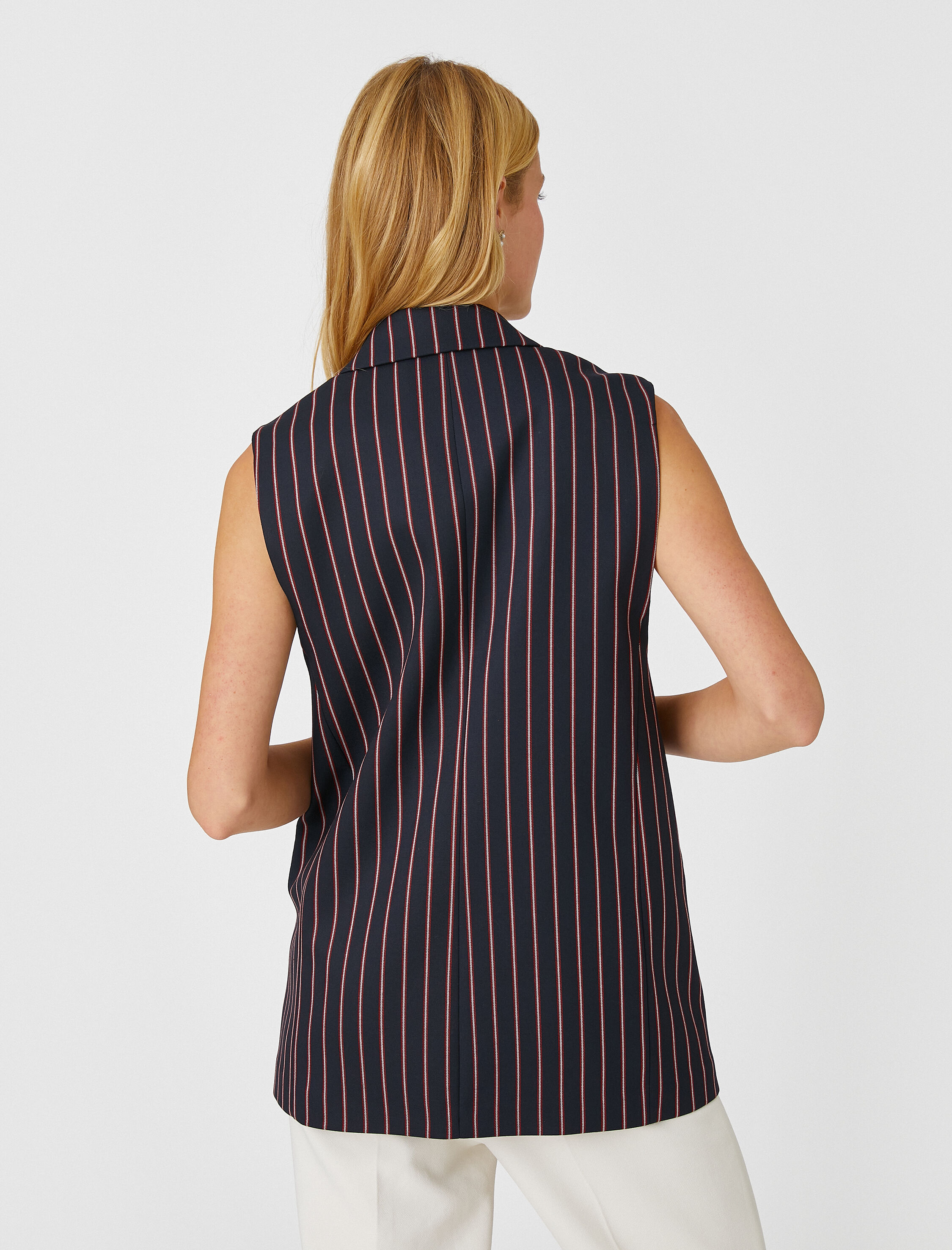   Düğmeli Blazer Yelek