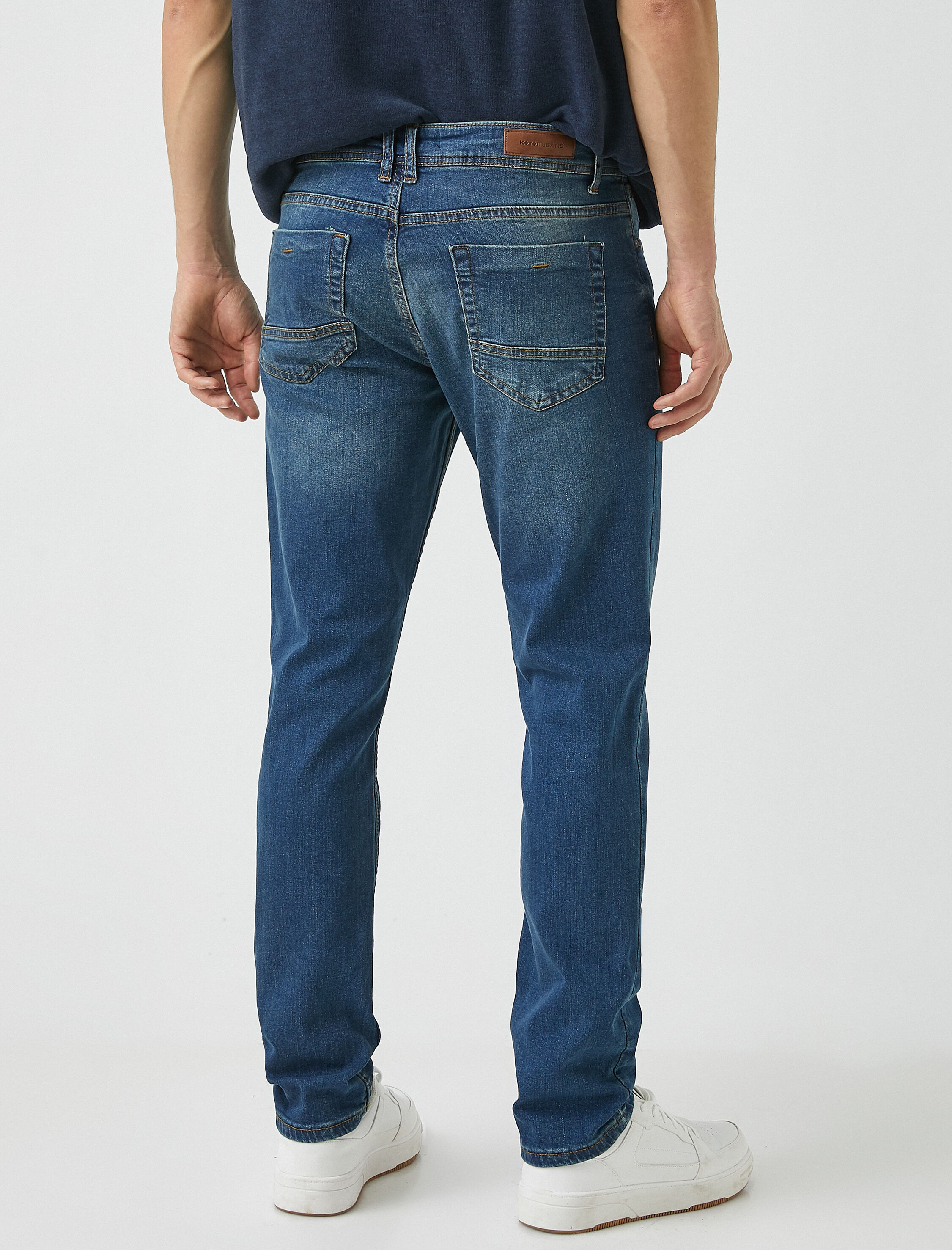Slim Fit Kot Pantolon - Brad Jean