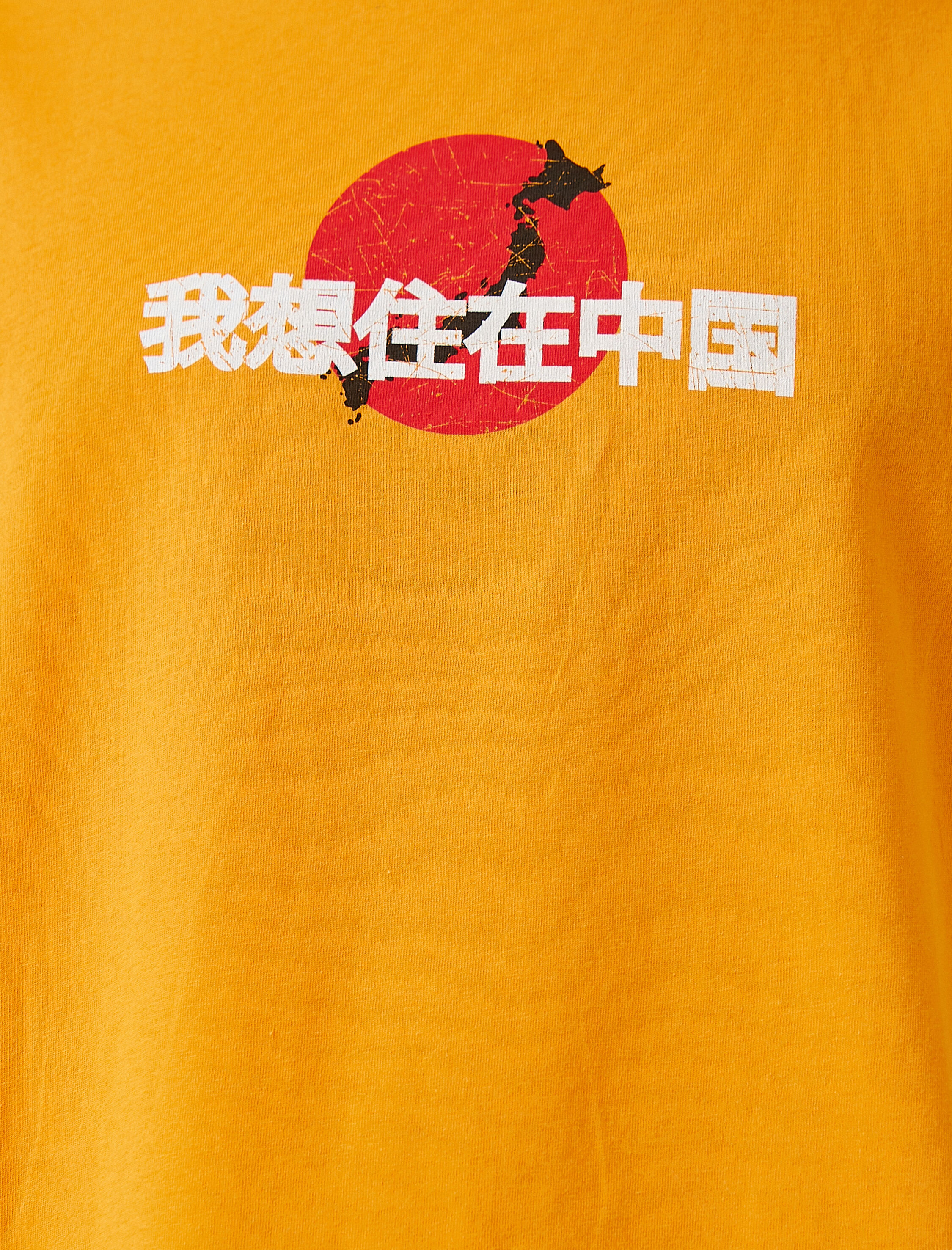   Japon Baskılı Oversize Tişört