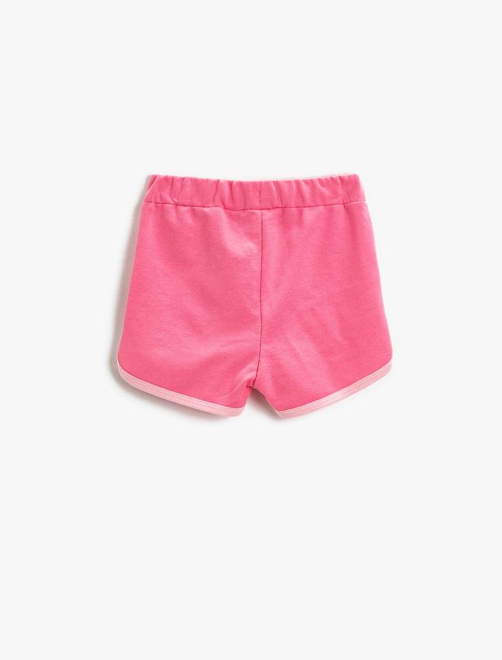 Kız Bebek Mickey Mouse Şort Lisanslı Pamuklu