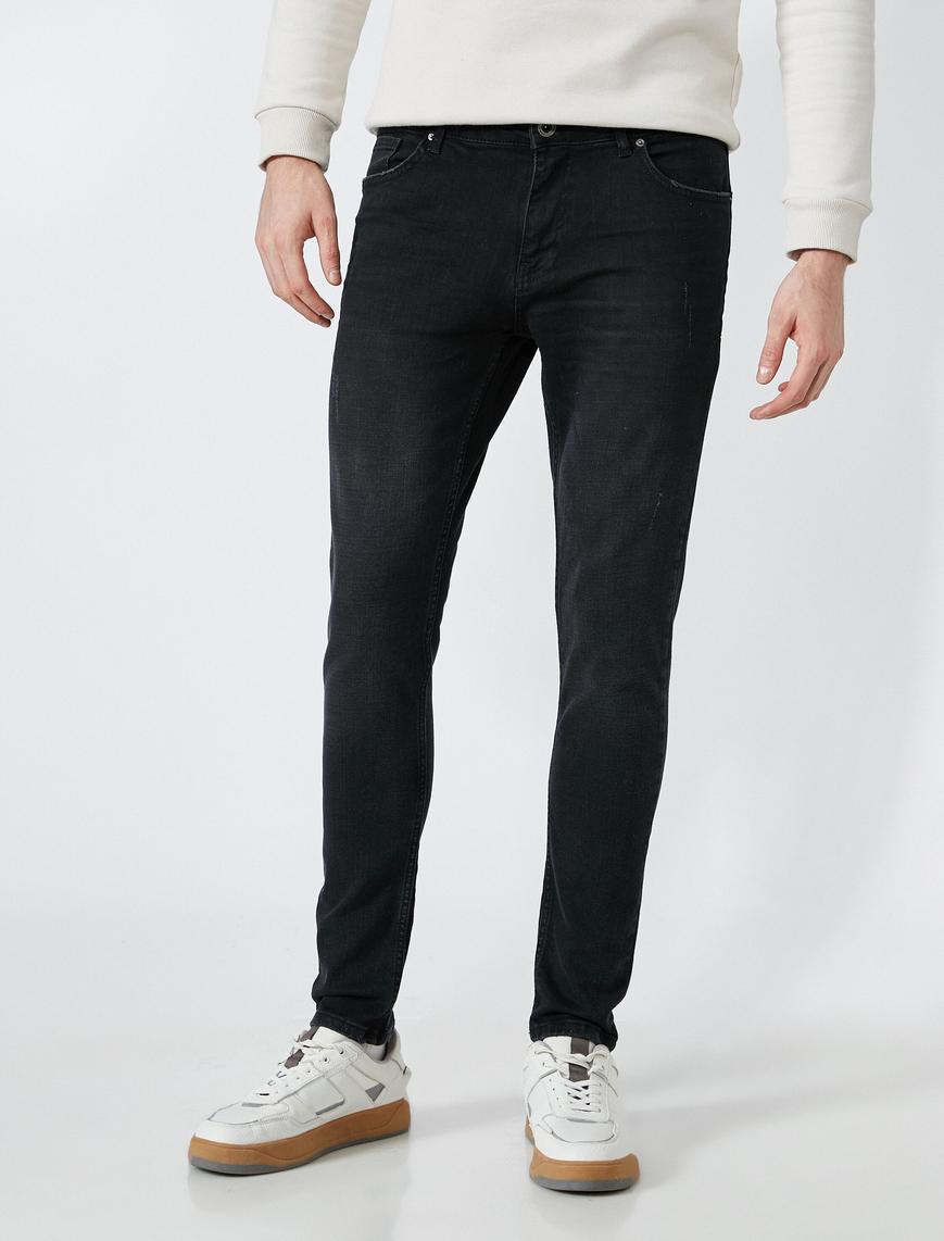   Skinny Fit Kot Pantolon - Micheal Jean