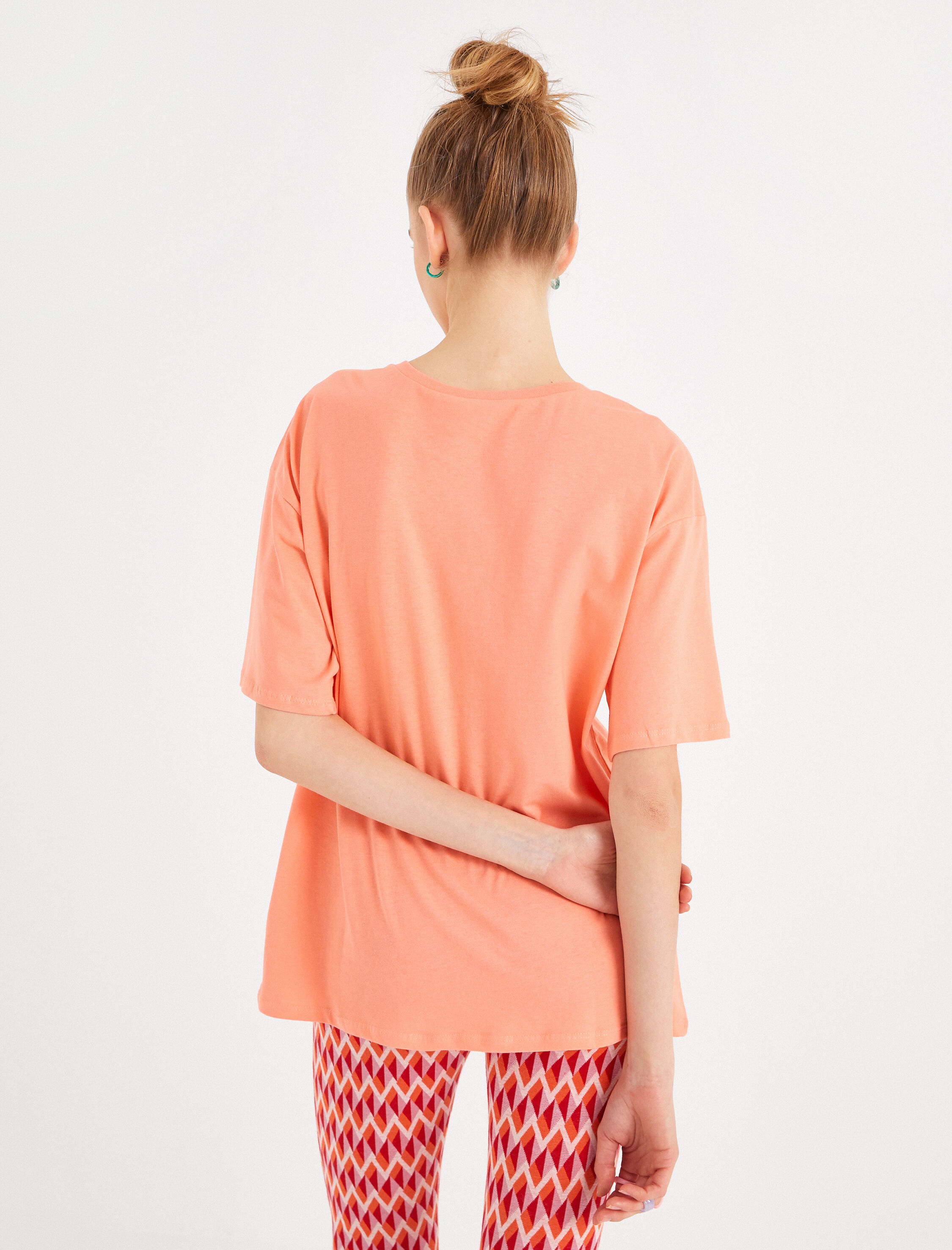   Oversize Kısa Kollu Tişört