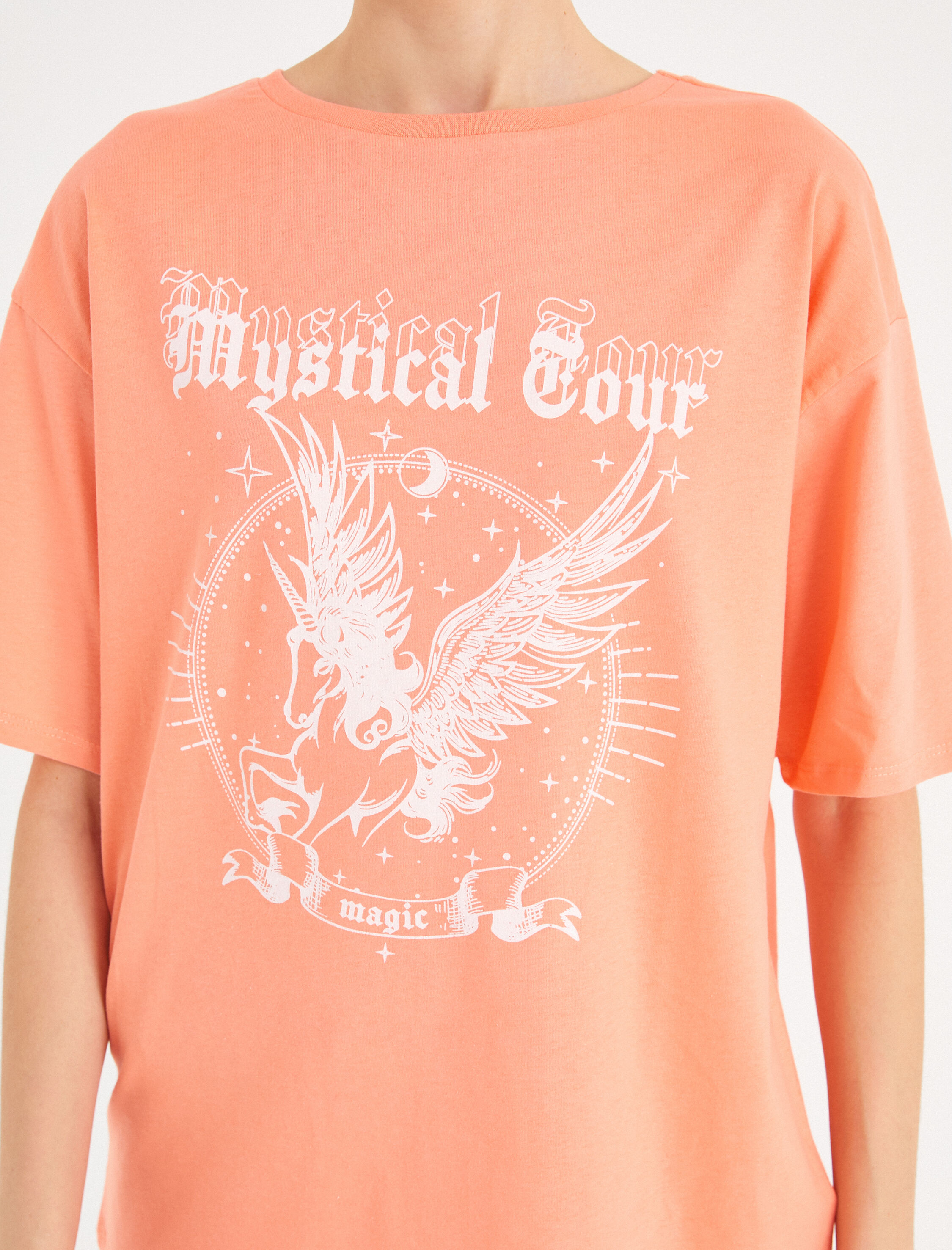   Oversize Kısa Kollu Tişört