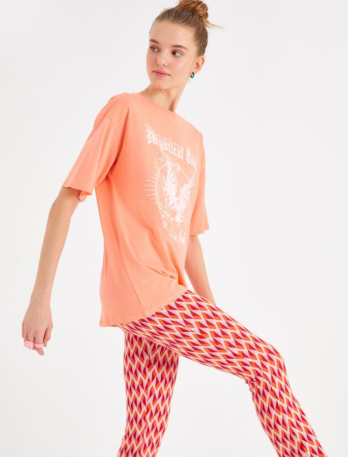  Oversize Kısa Kollu Tişört