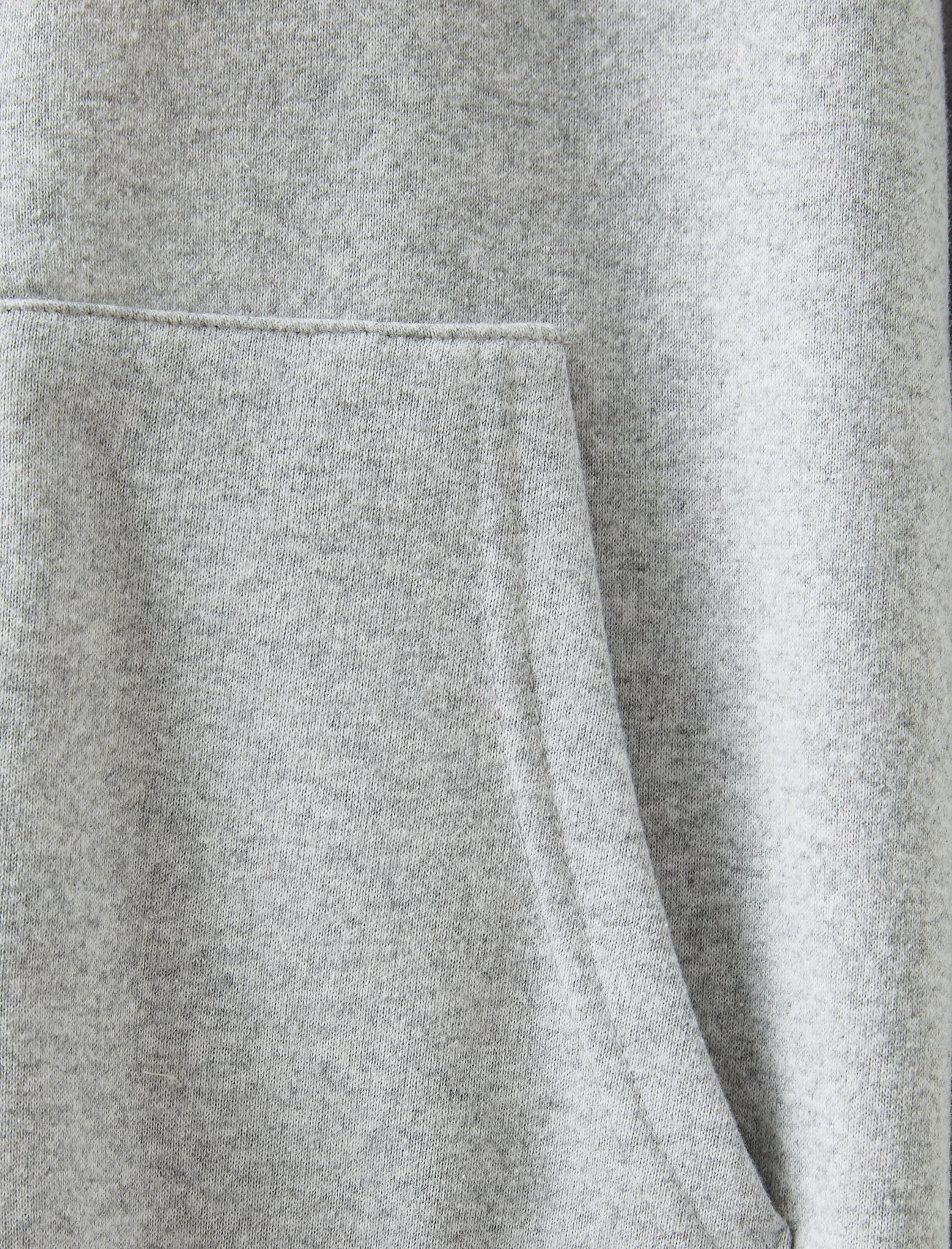   Oversize Fermuarlı Sweatshirt Kapüşonlu Cepli İçi Polarlı