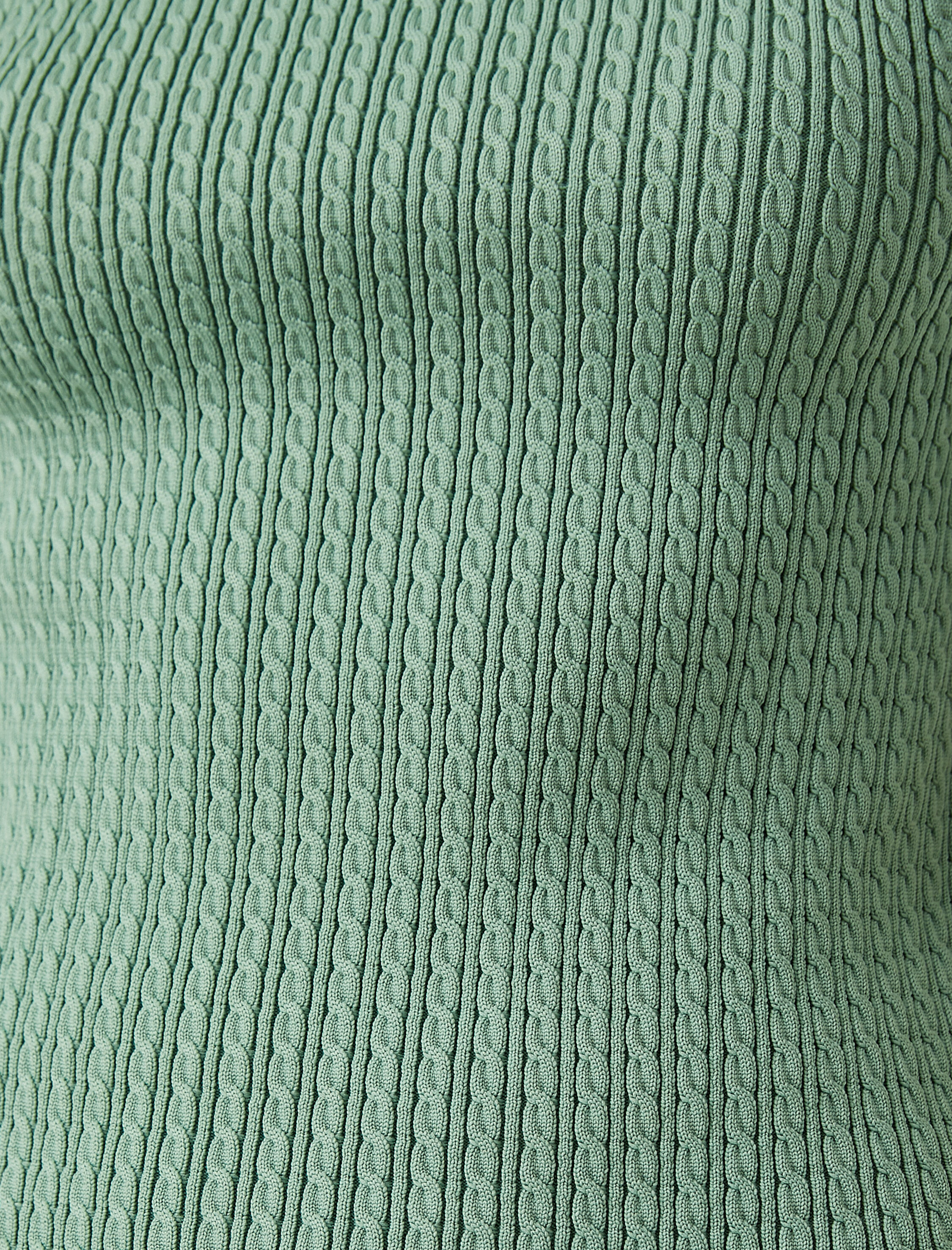   Balıkçı Yaka Atlet Örgü Detaylı