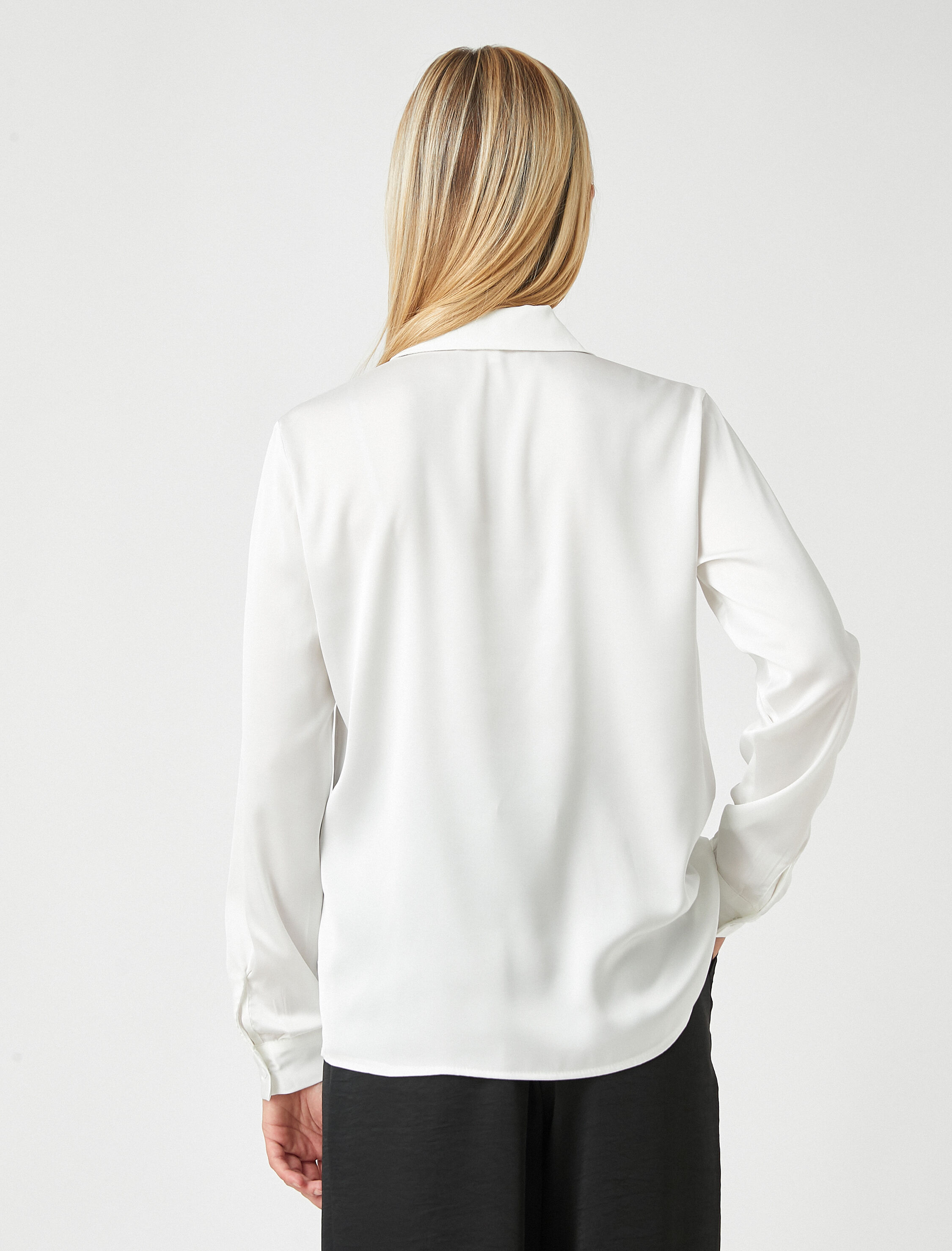   Basic Saten Gömlek