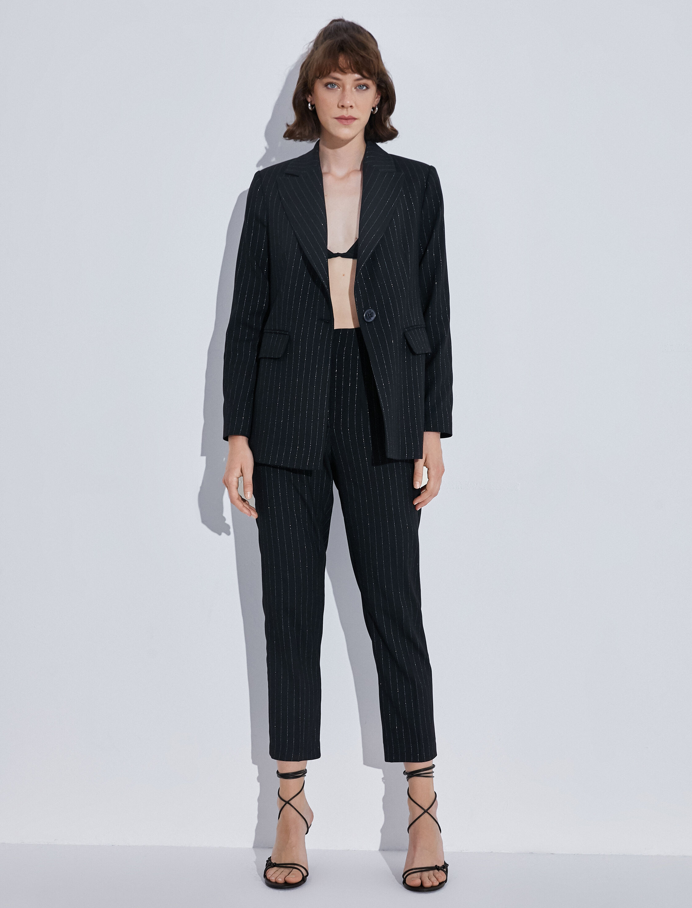   Tek Düğmeli Blazer Ceket