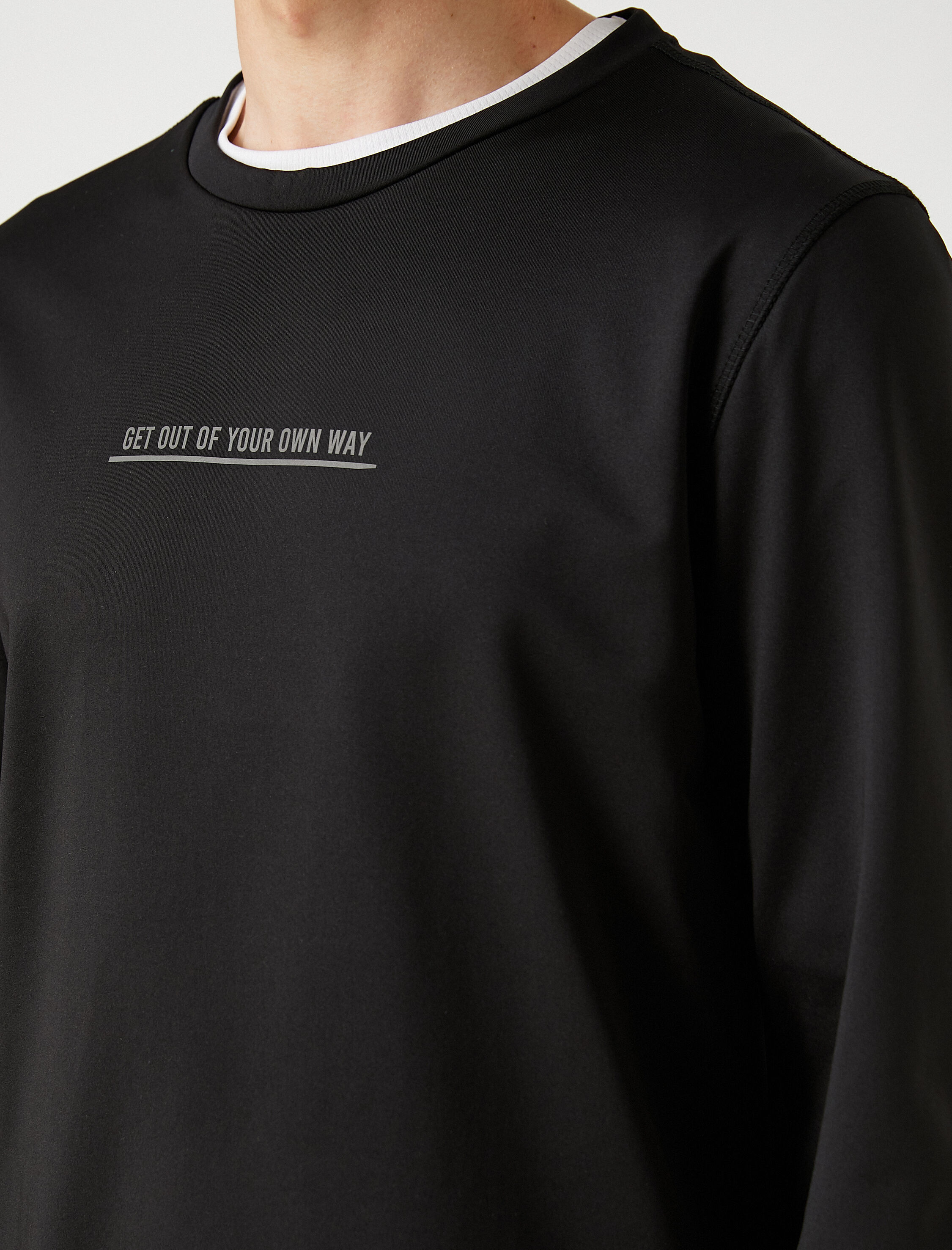   Baskılı Basic Sweatshirt