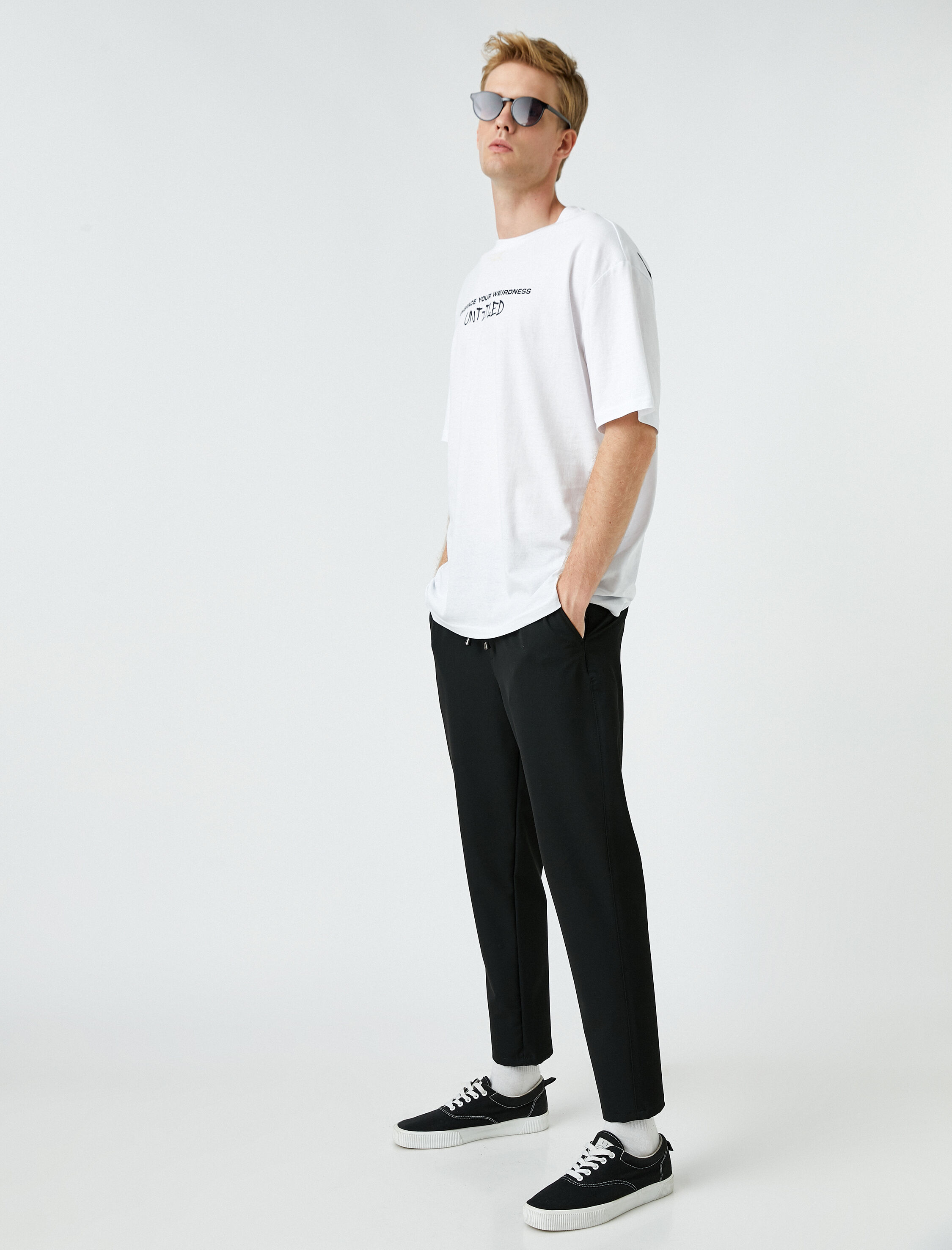   Slim Fit Basic Chino Pantolon