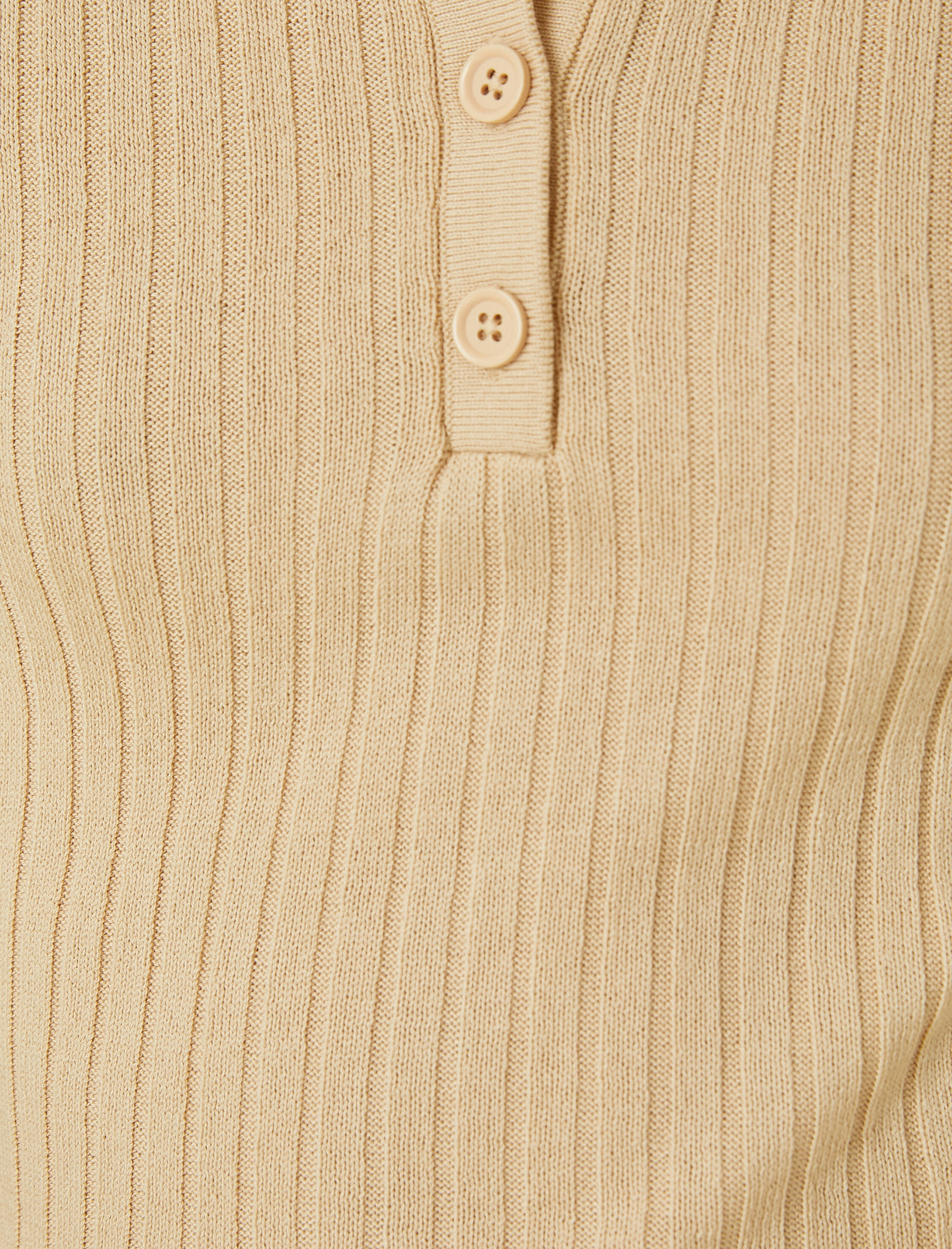   Polo Yaka Triko Kazak Kısa Kollu Kaşmir Dokulu