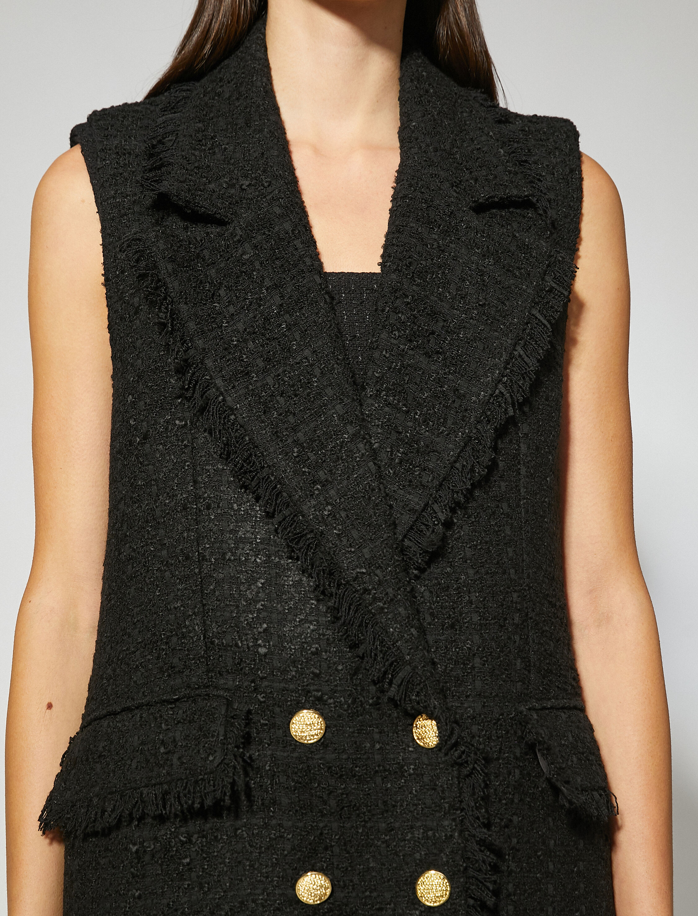   Kruvaze Tüvit Yelek