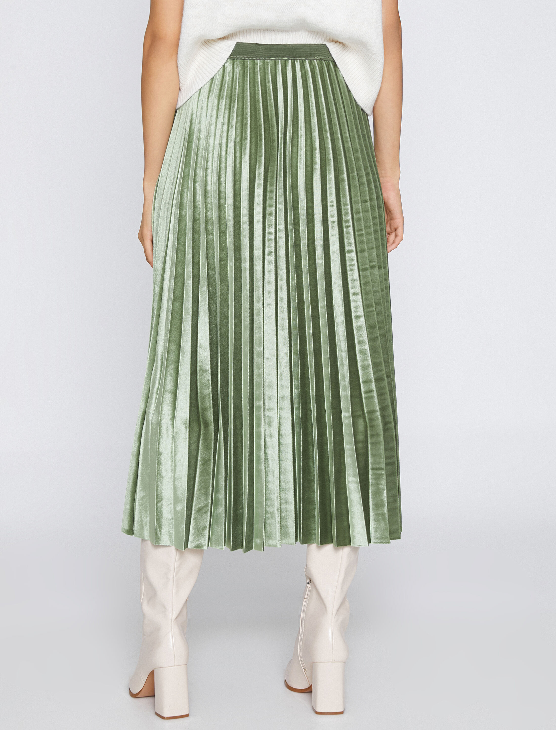   Midi Boy Piliseli Etek