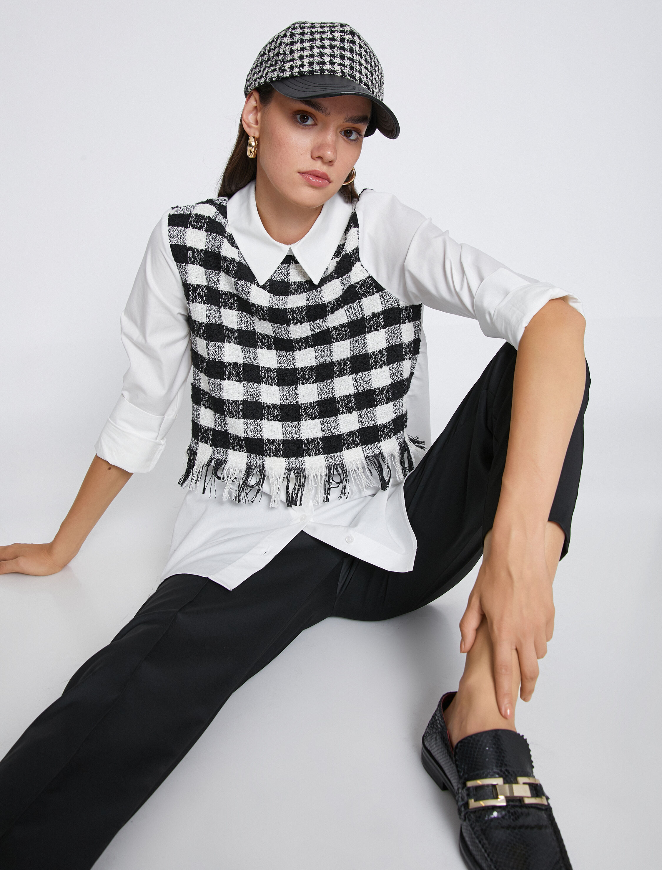   Tüvit Detaylı Gömlek Uzun Kollu