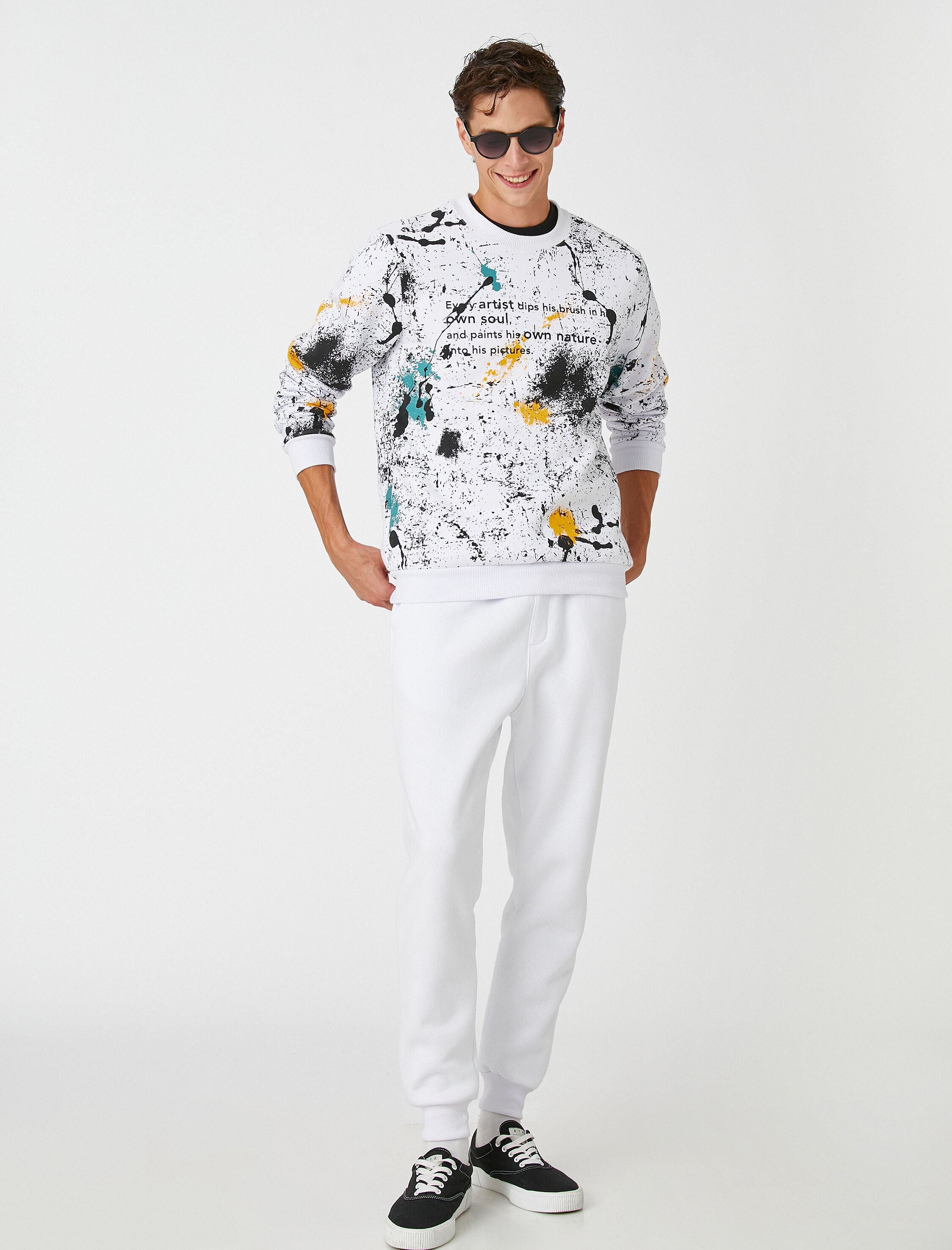   Basic Jogger Eşofman Altı Beli Bağcıklı Cepli Şardonlu