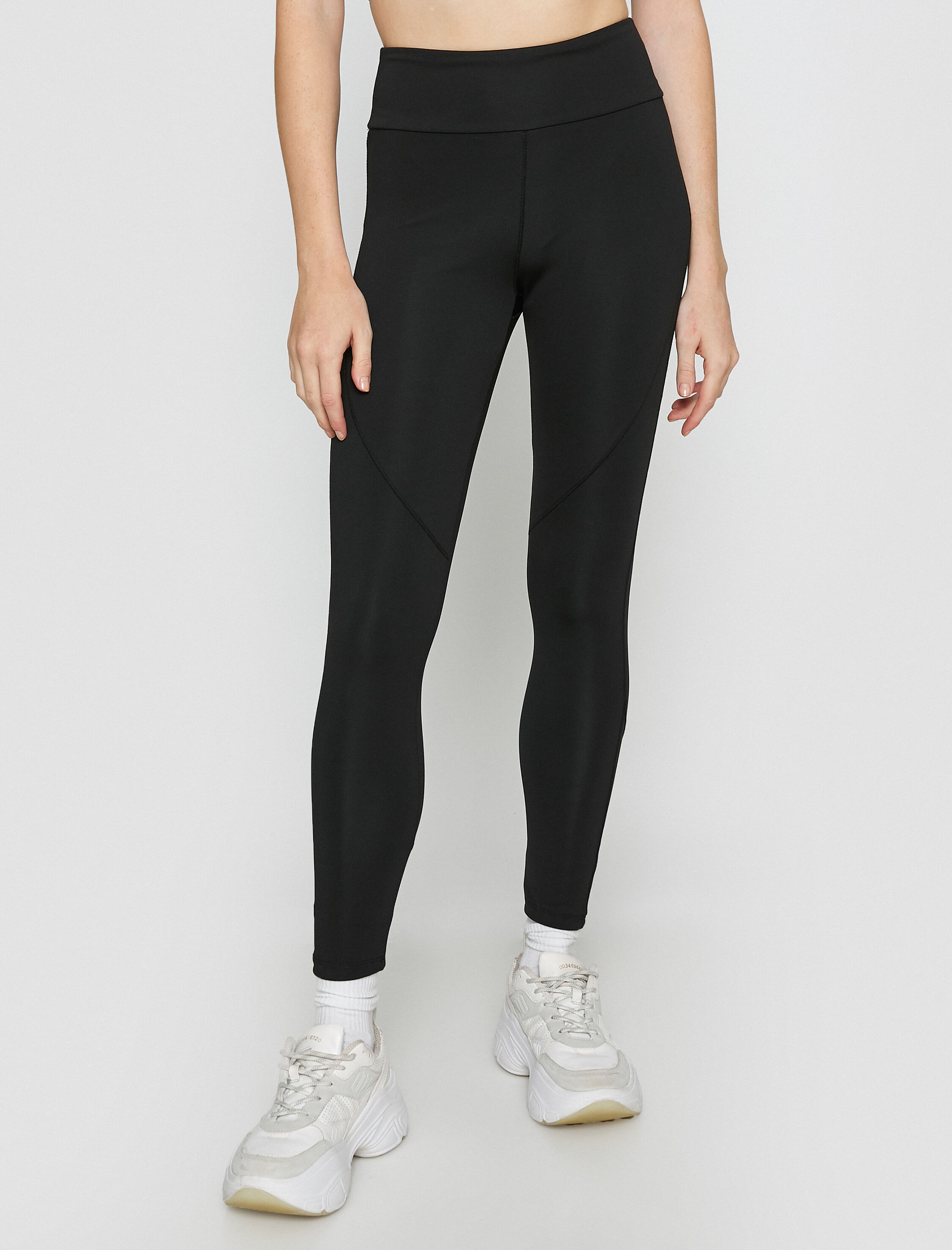   Dikiş Detaylı Spor Tayt