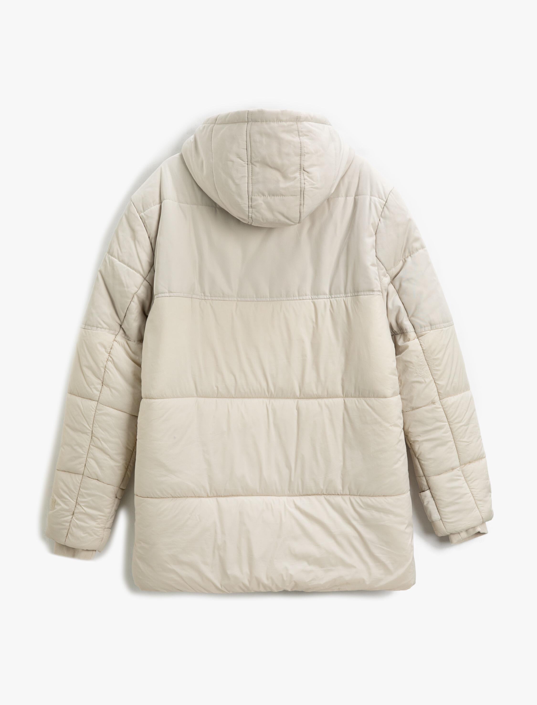   Anorak Şişme Mont Kapşonlu Cep Detaylı Su Geçirmez