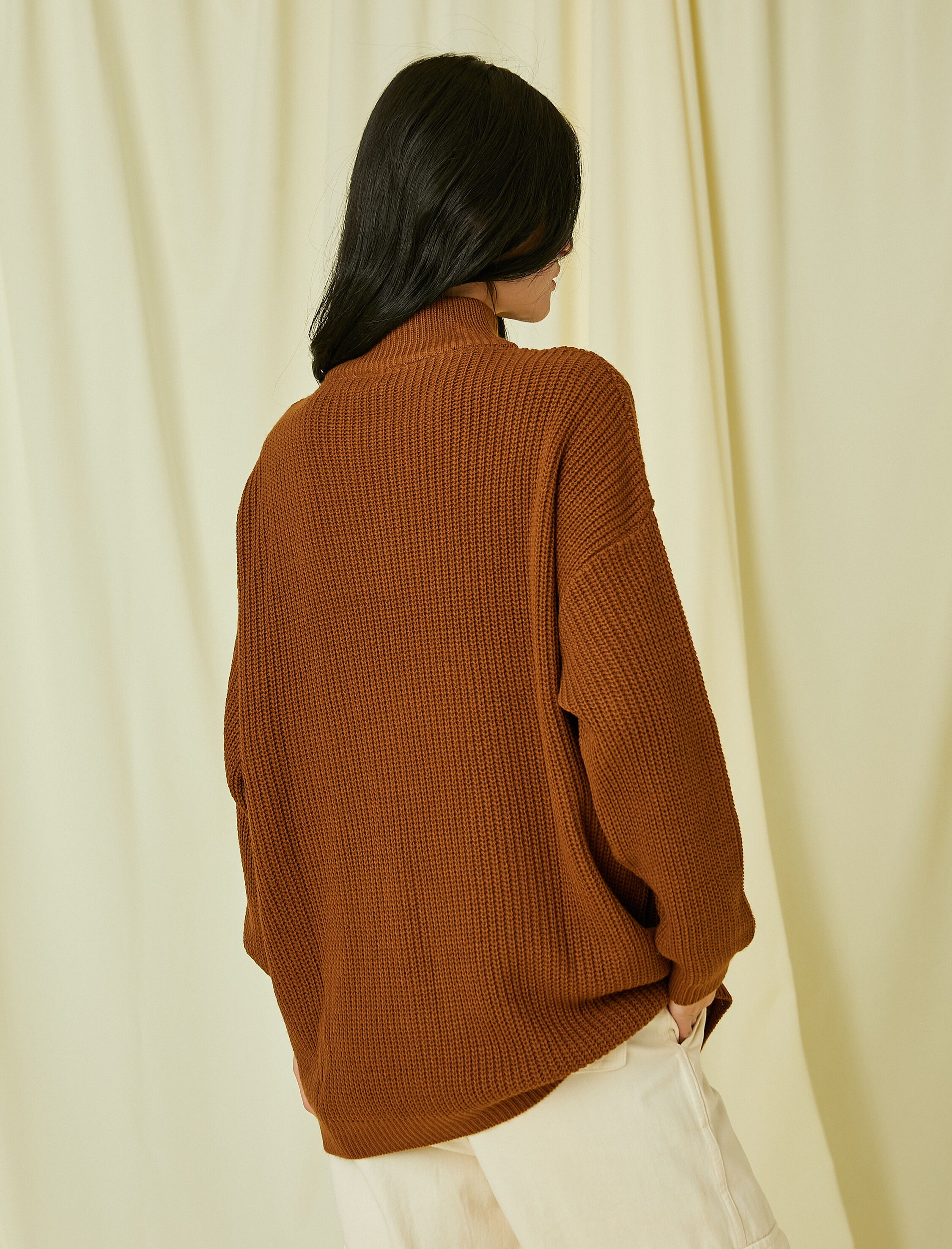 Dik Yaka Oversize Kazak