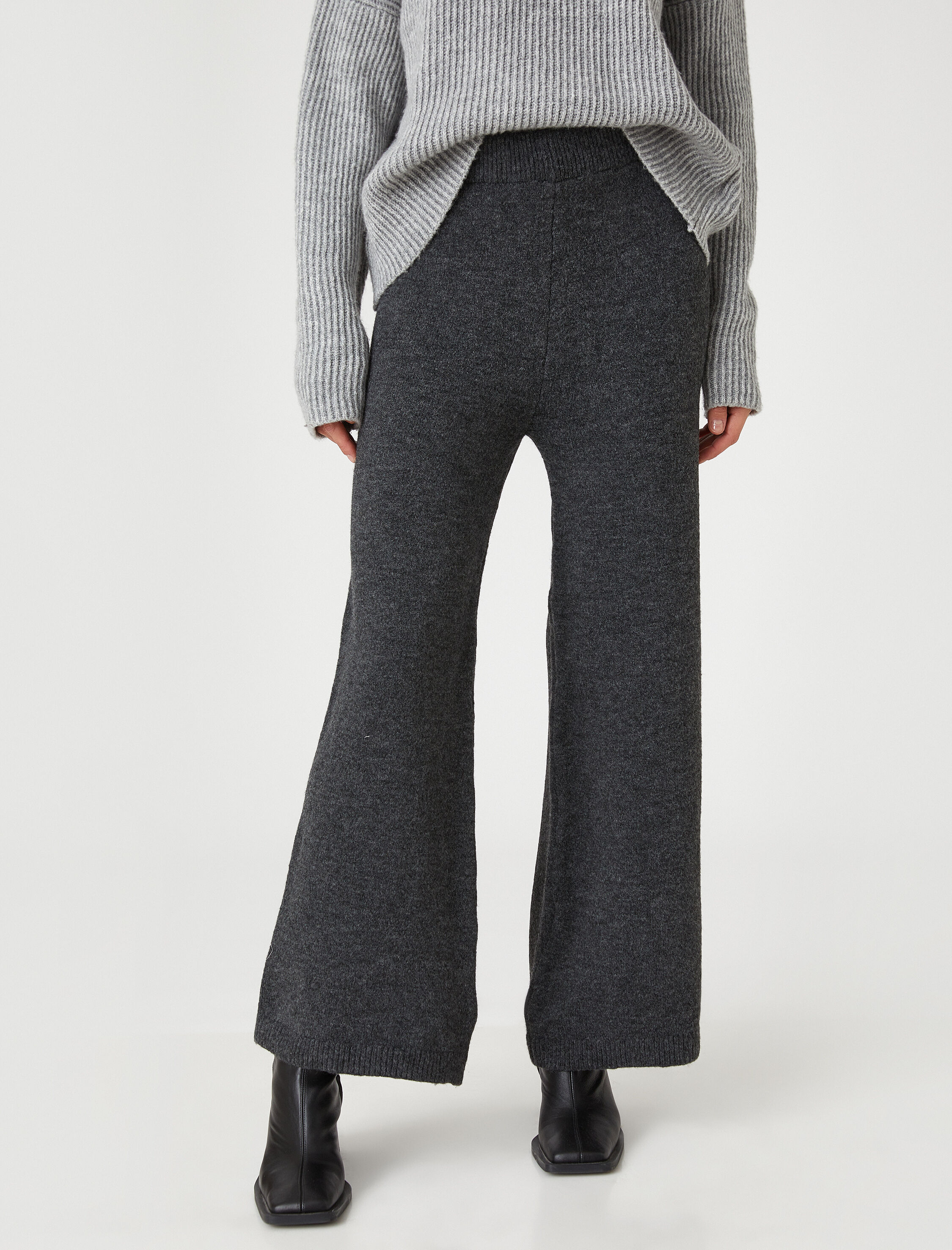   Triko Pantolon Bol Paça Beli Lastikli