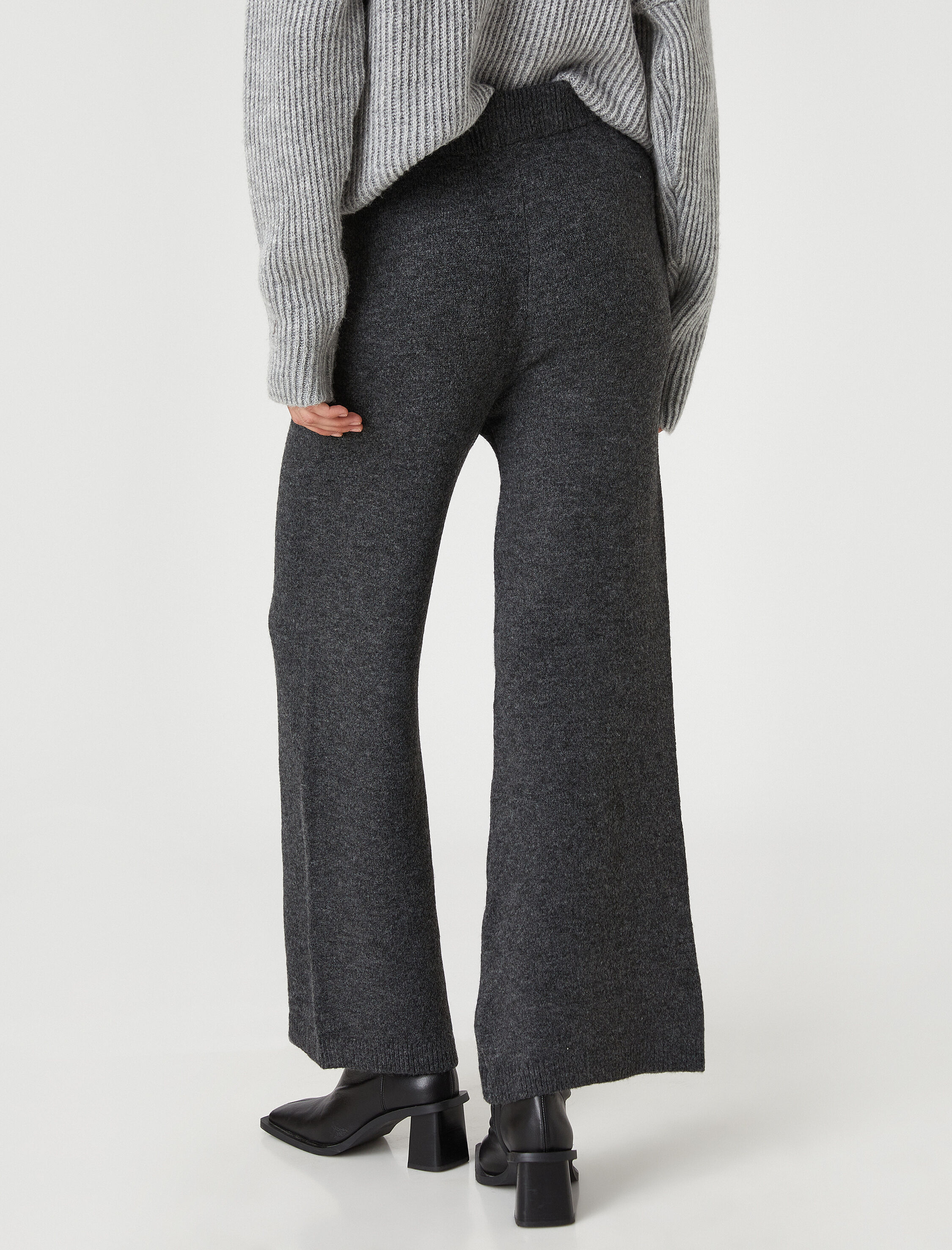   Triko Pantolon Bol Paça Beli Lastikli