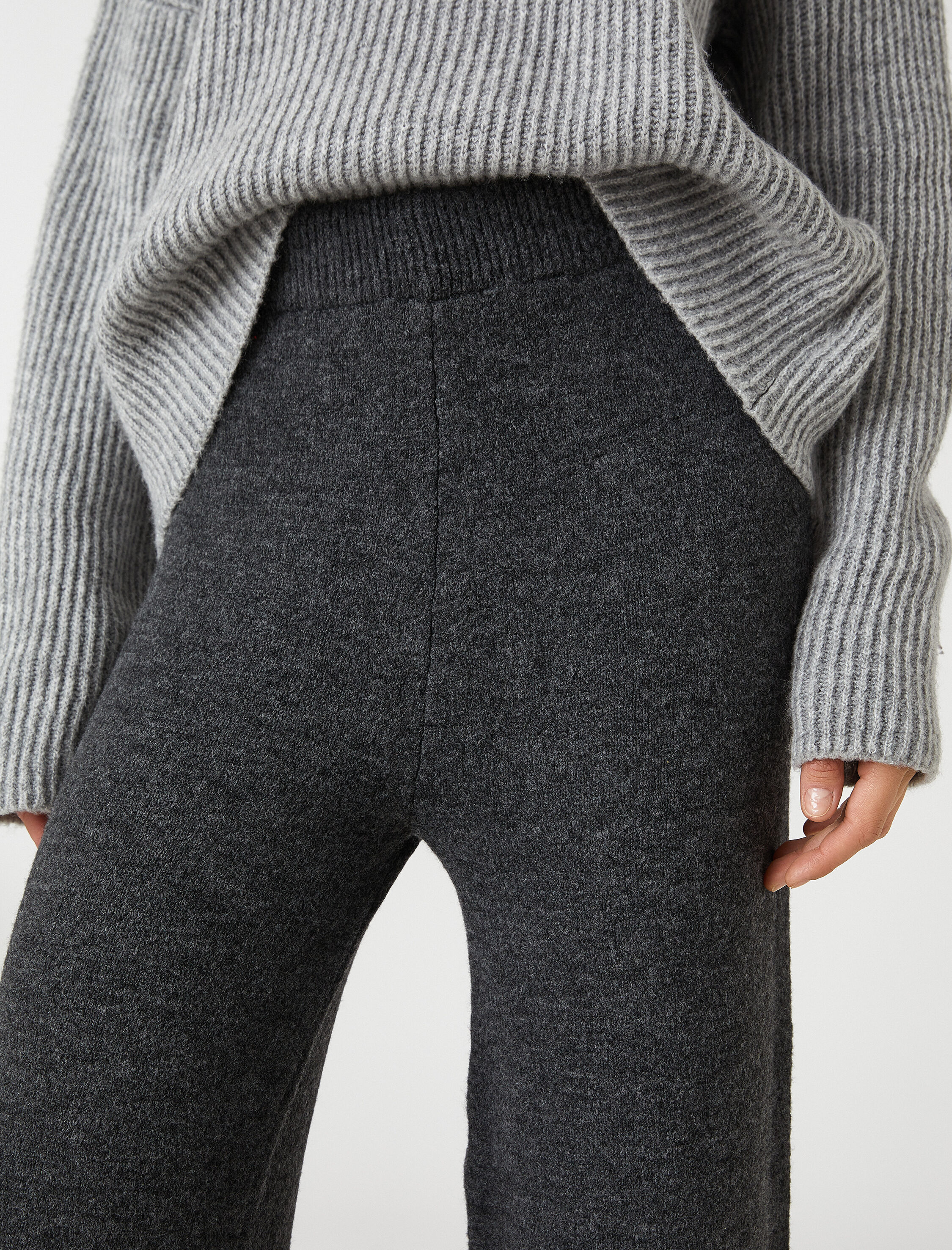   Triko Pantolon Bol Paça Beli Lastikli