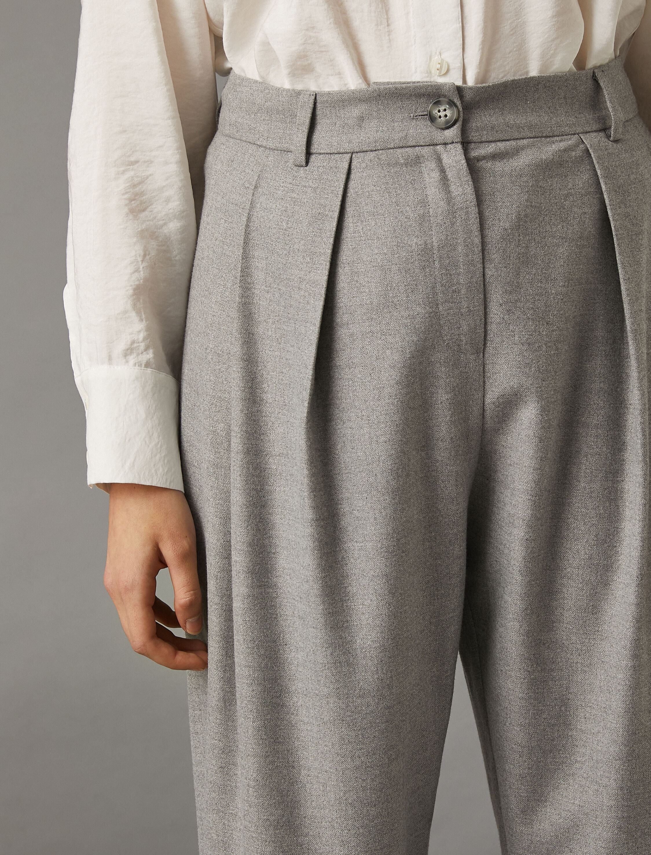   Havuç Kesim Pantolon Yüksek Bel