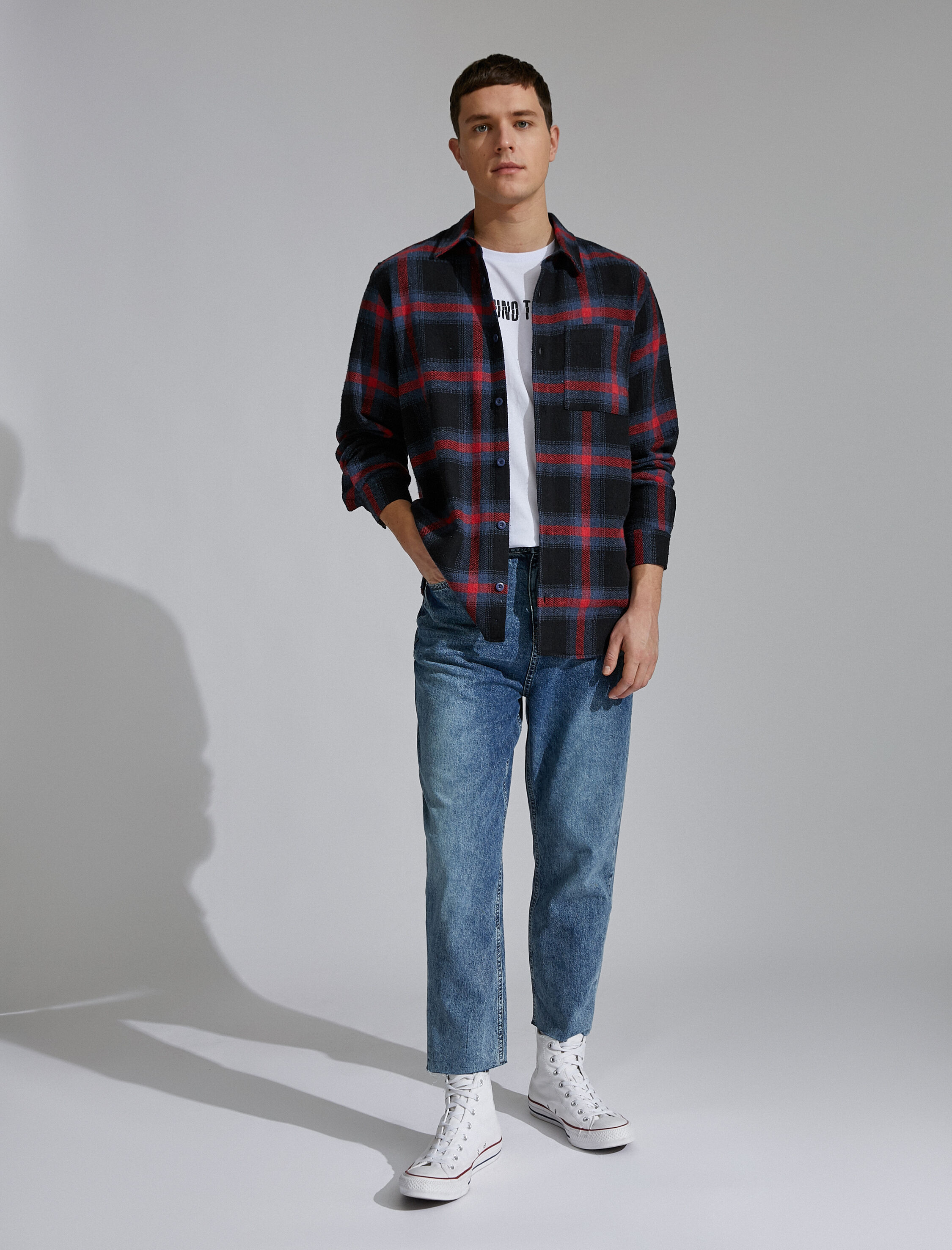   Loose Fit Kot Bol Pantolon - Steve Jean