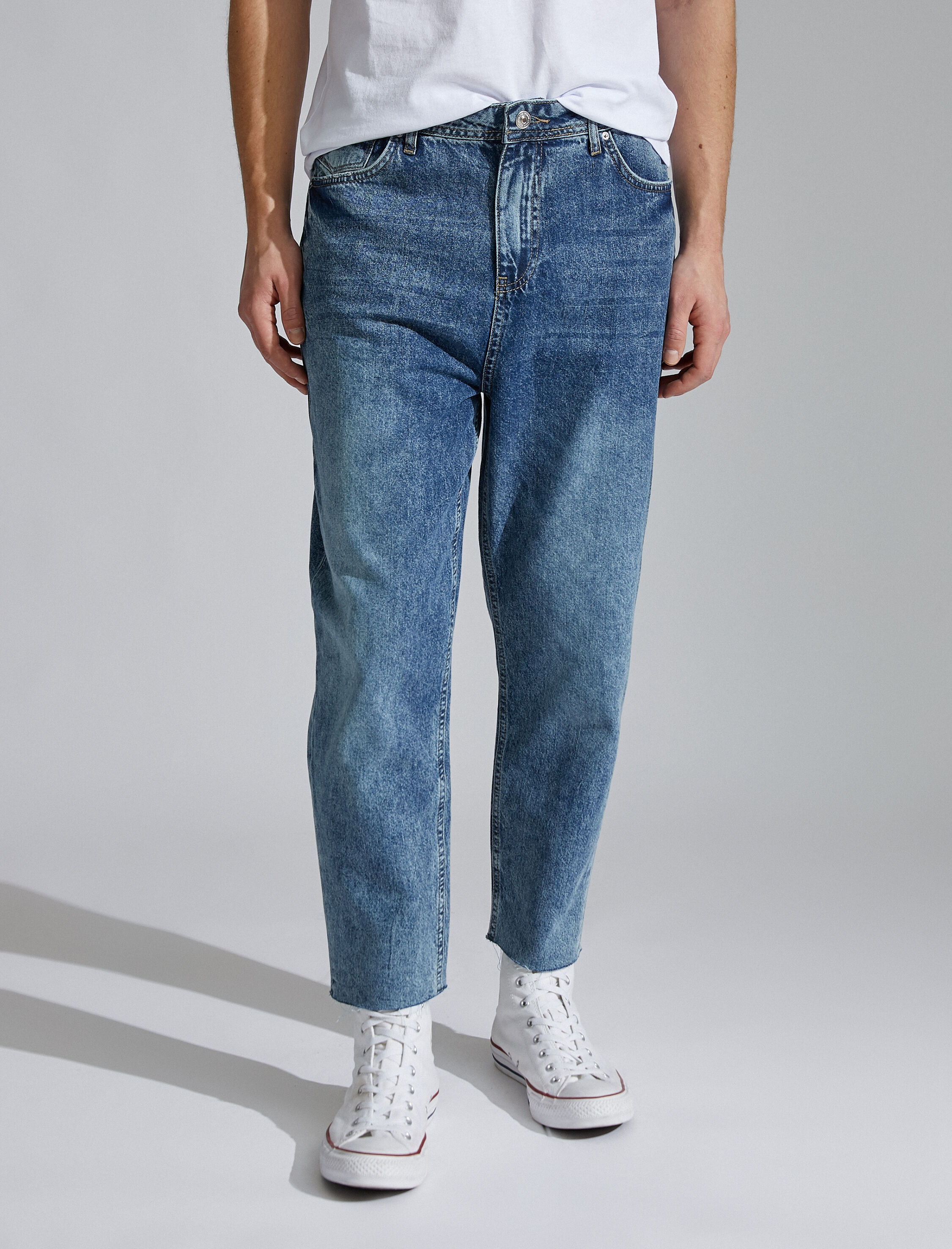   Loose Fit Kot Bol Pantolon - Steve Jean