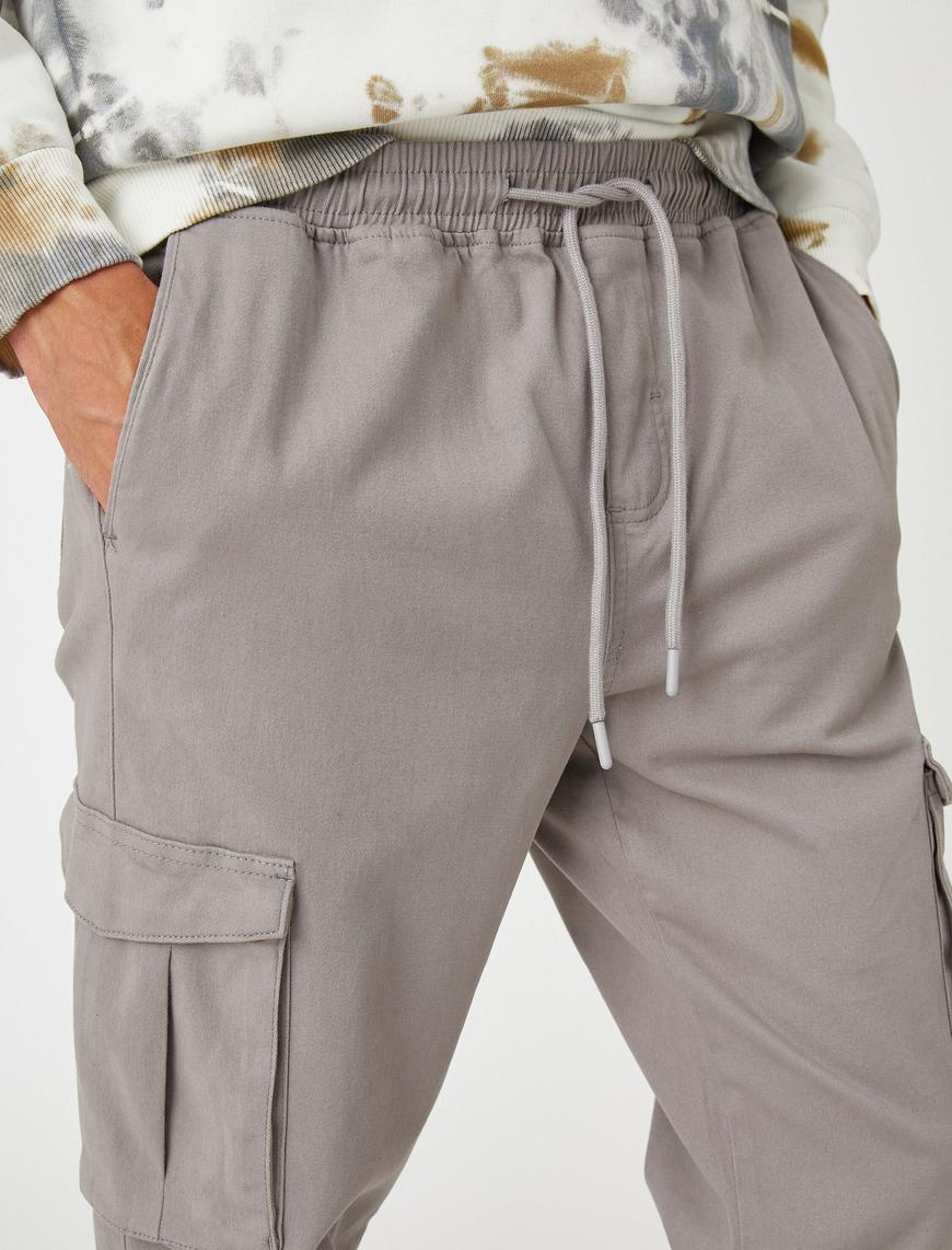   Basic Kargo Pantolon Cep Detaylı