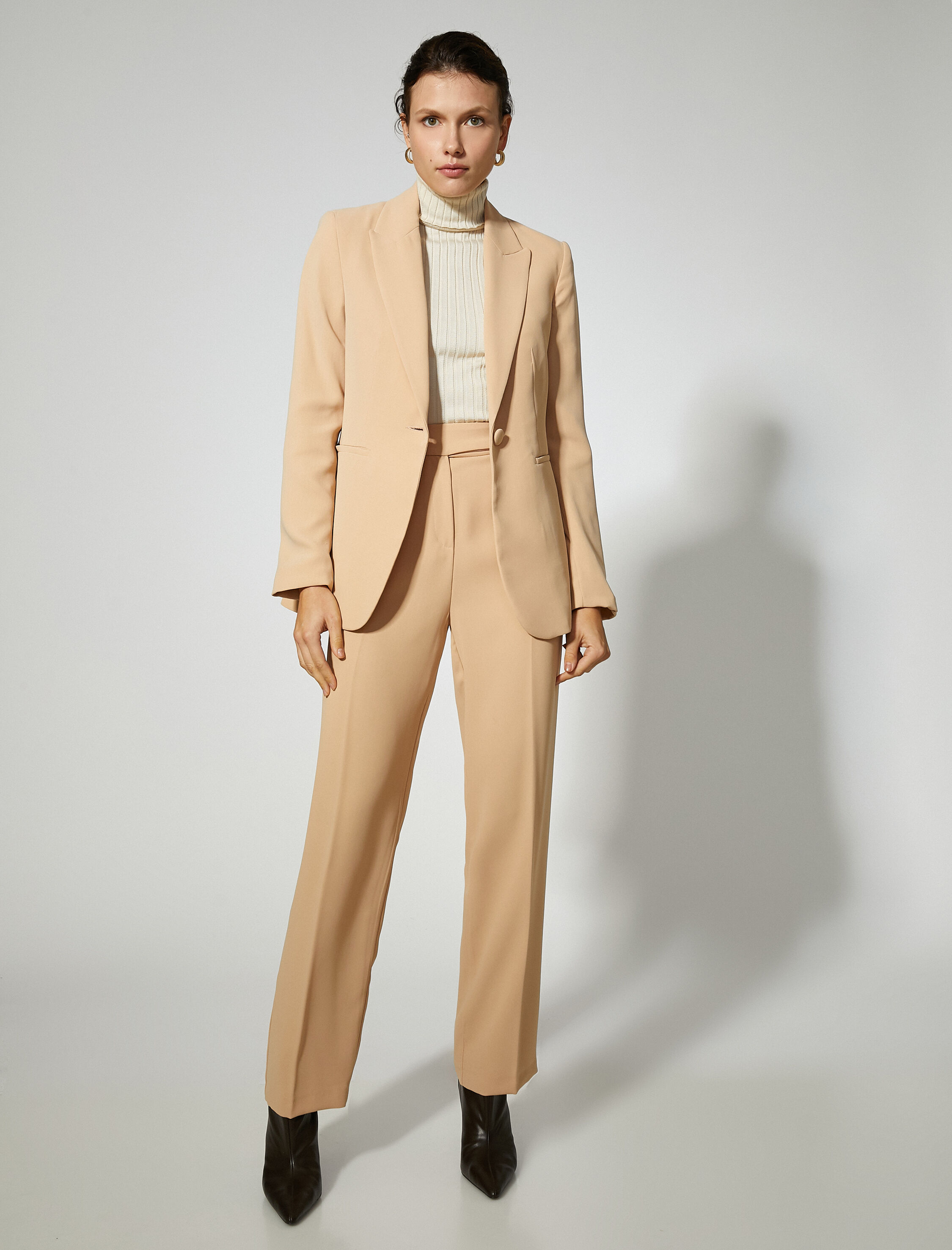   Tek Düğmeli Blazer Ceket