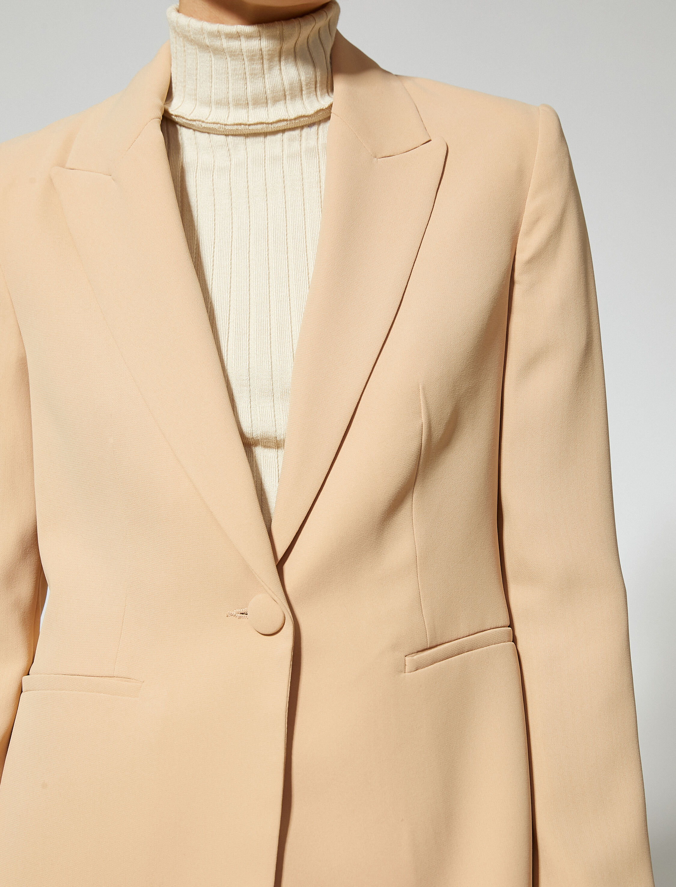   Tek Düğmeli Blazer Ceket