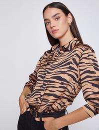 Zebra Desenli Gömlek