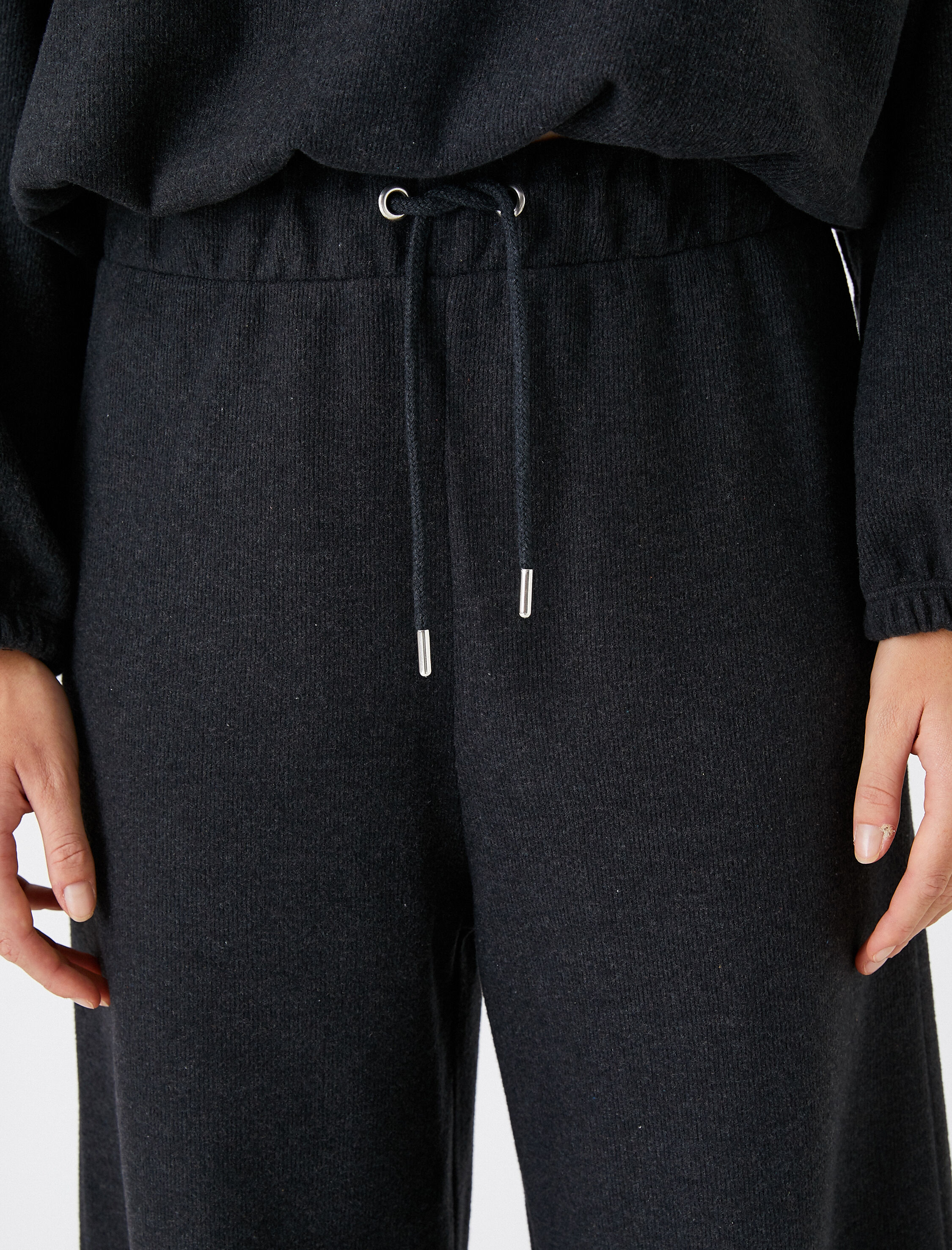   Bol Paça Pantolon Beli Bağlamalı