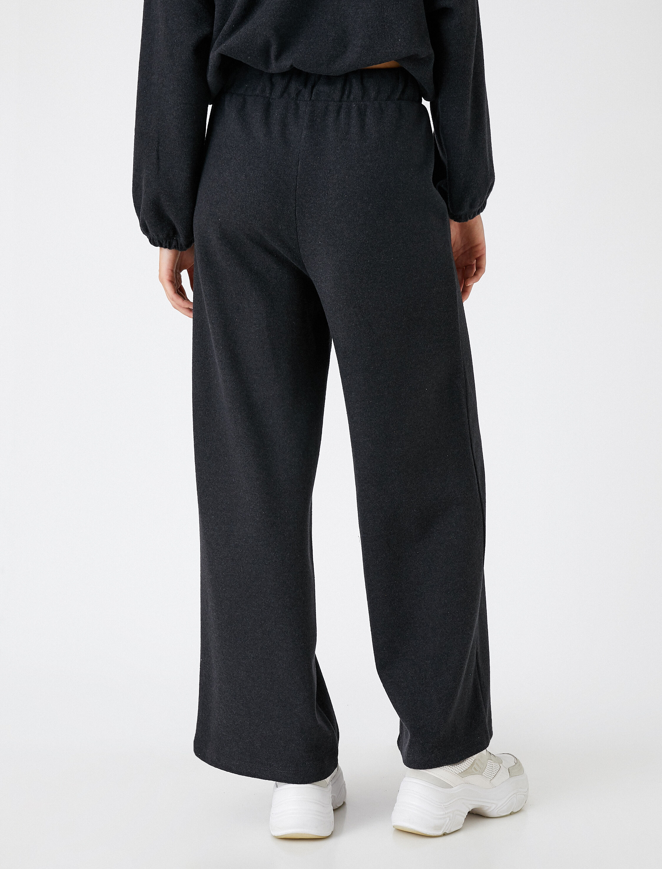   Bol Paça Pantolon Beli Bağlamalı