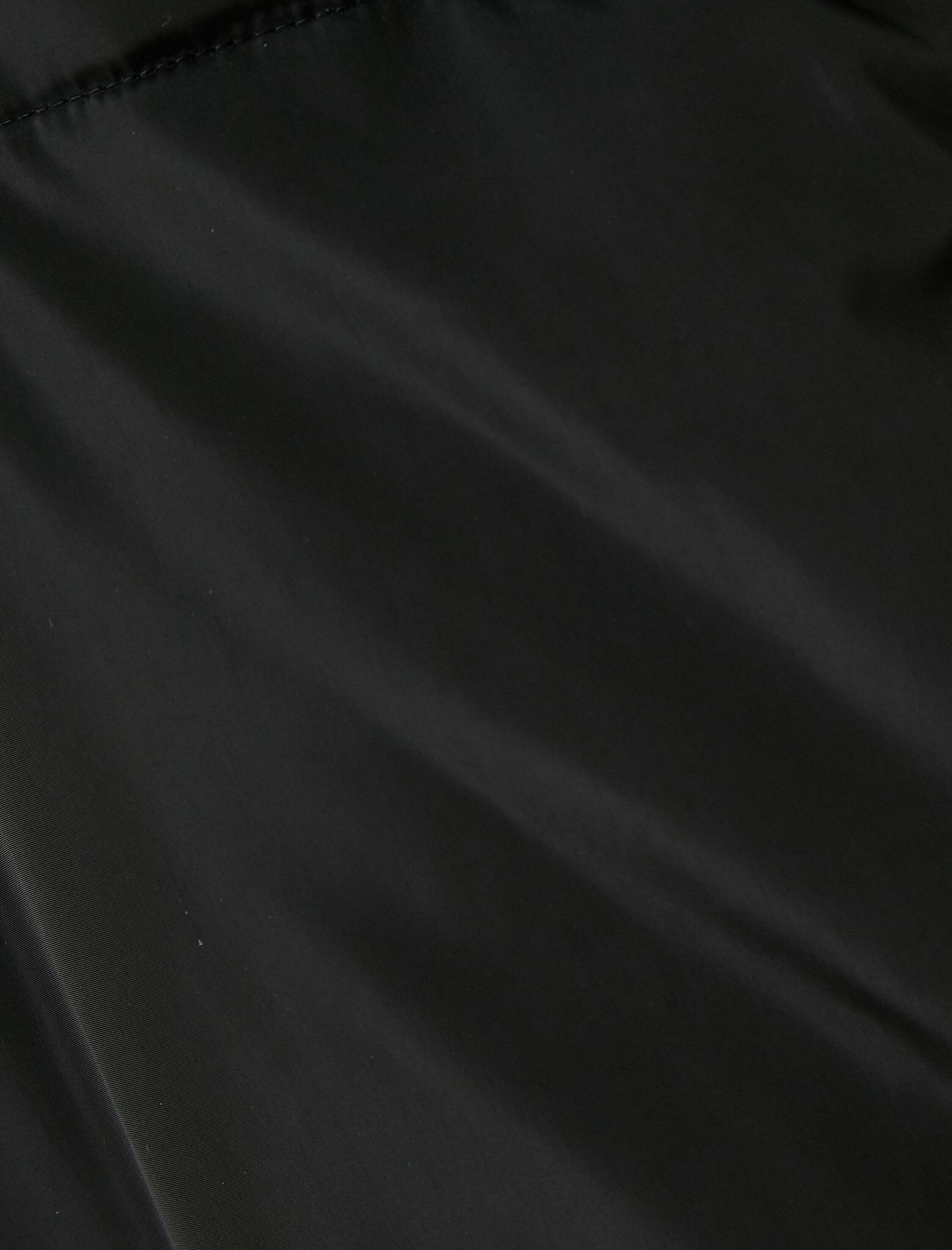   Şişme Mont Dik Yaka Oversize