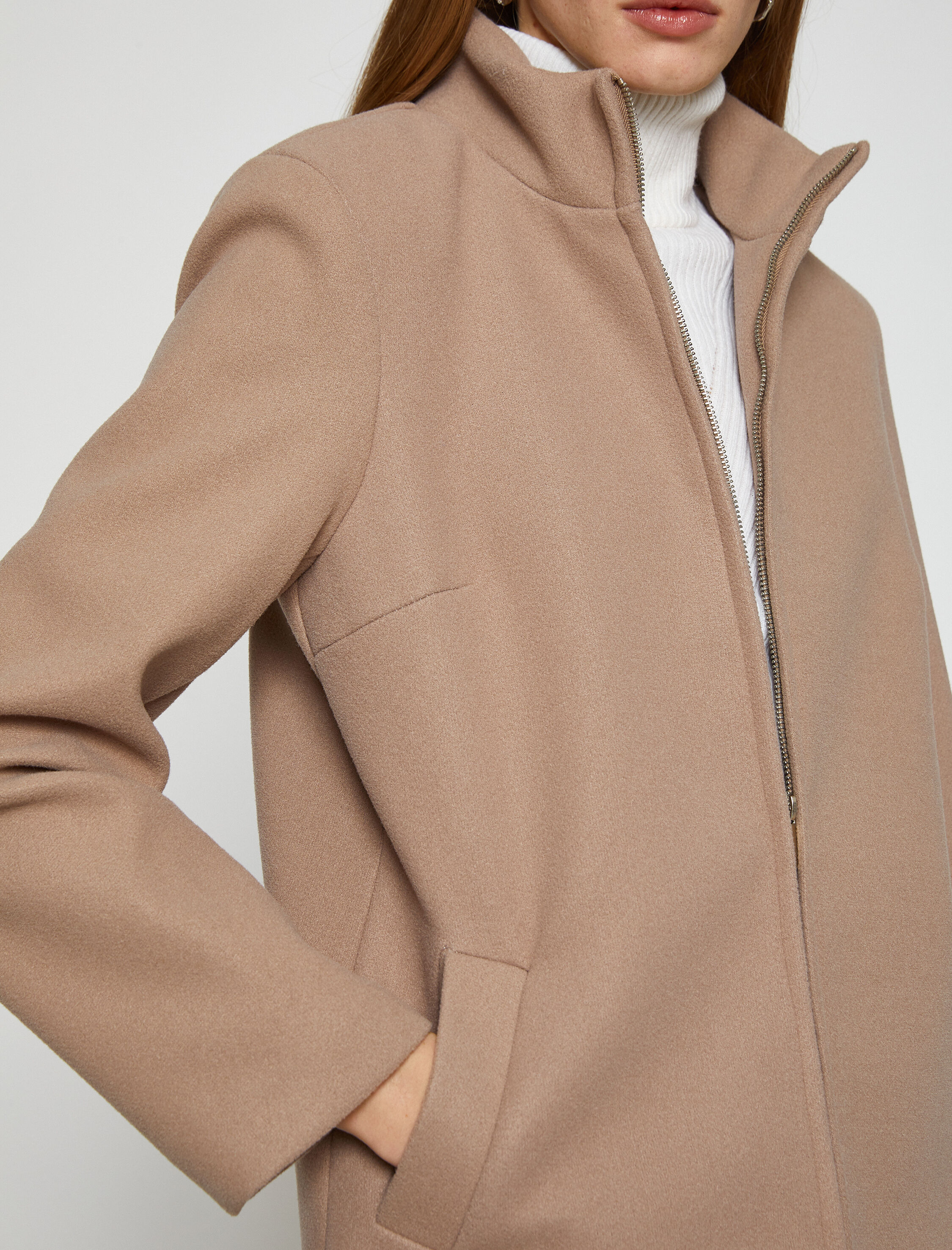   Fermuarlı Scuba Kaban