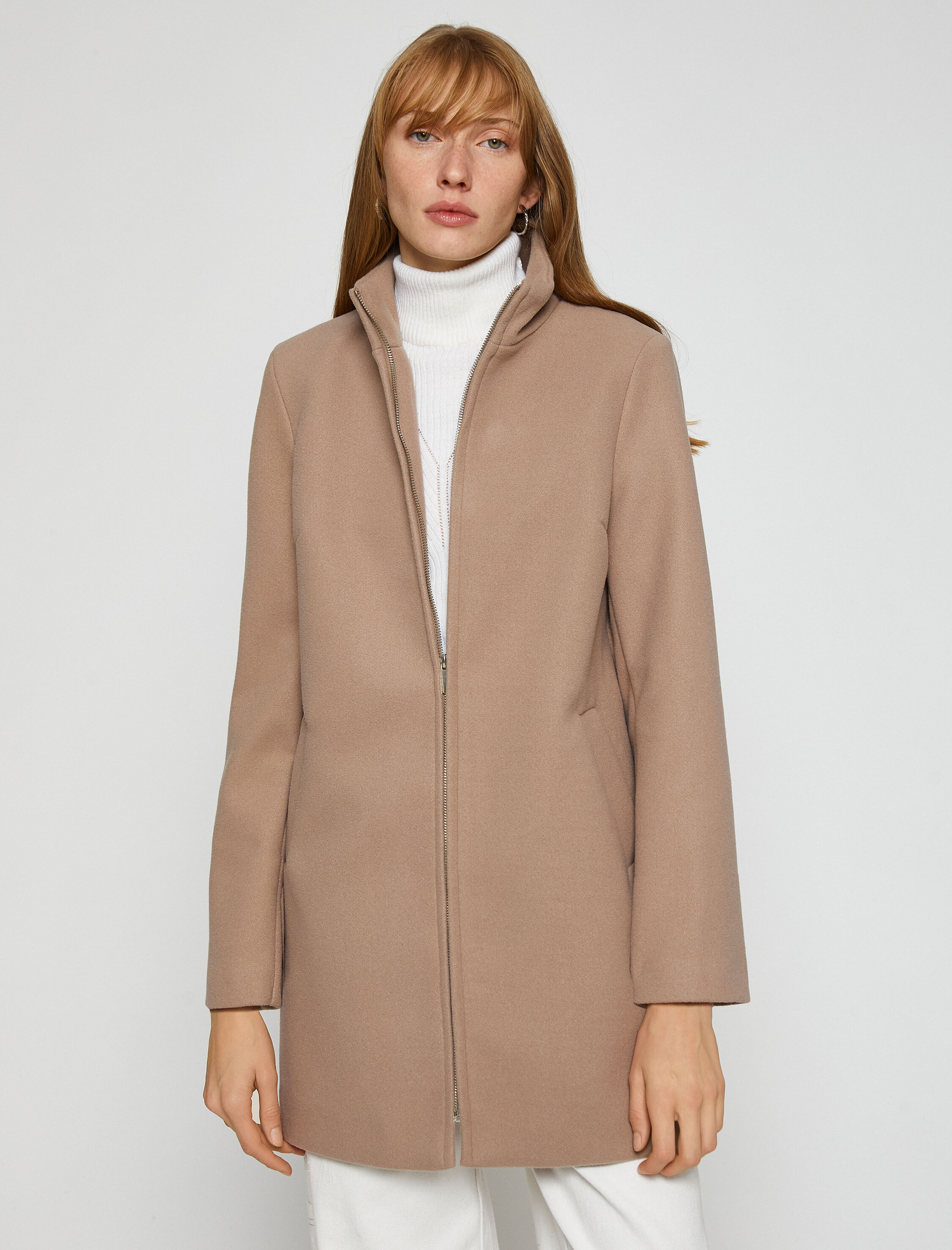   Fermuarlı Scuba Kaban