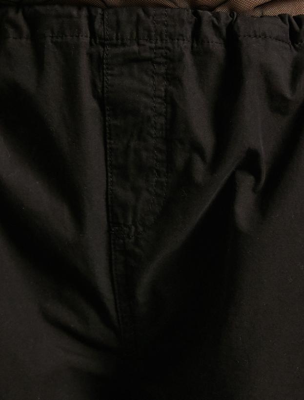   Kot Paraşüt Pantolon Cep Detaylı Beli Lastikli