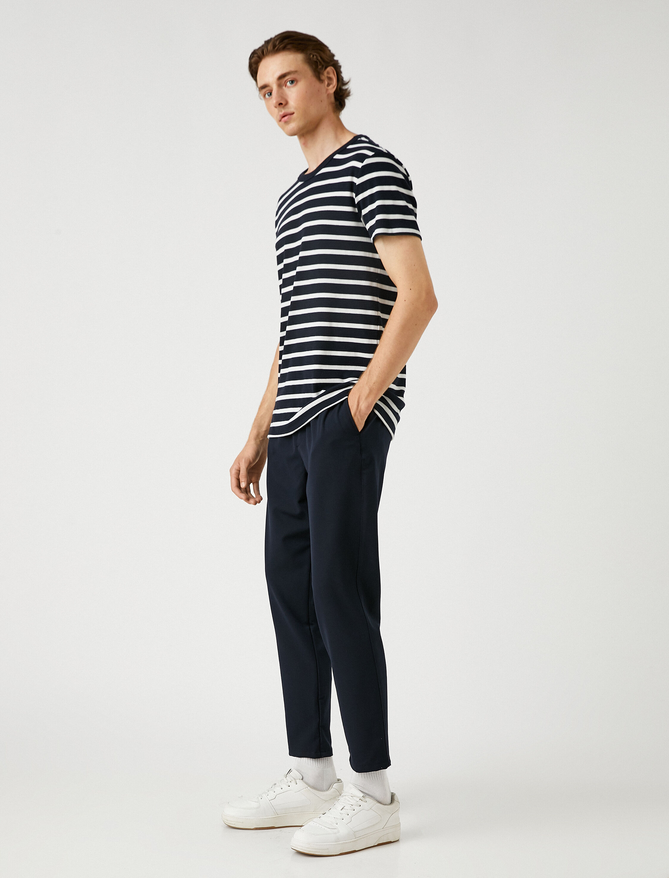   Slim Fit Basic Chino Pantolon