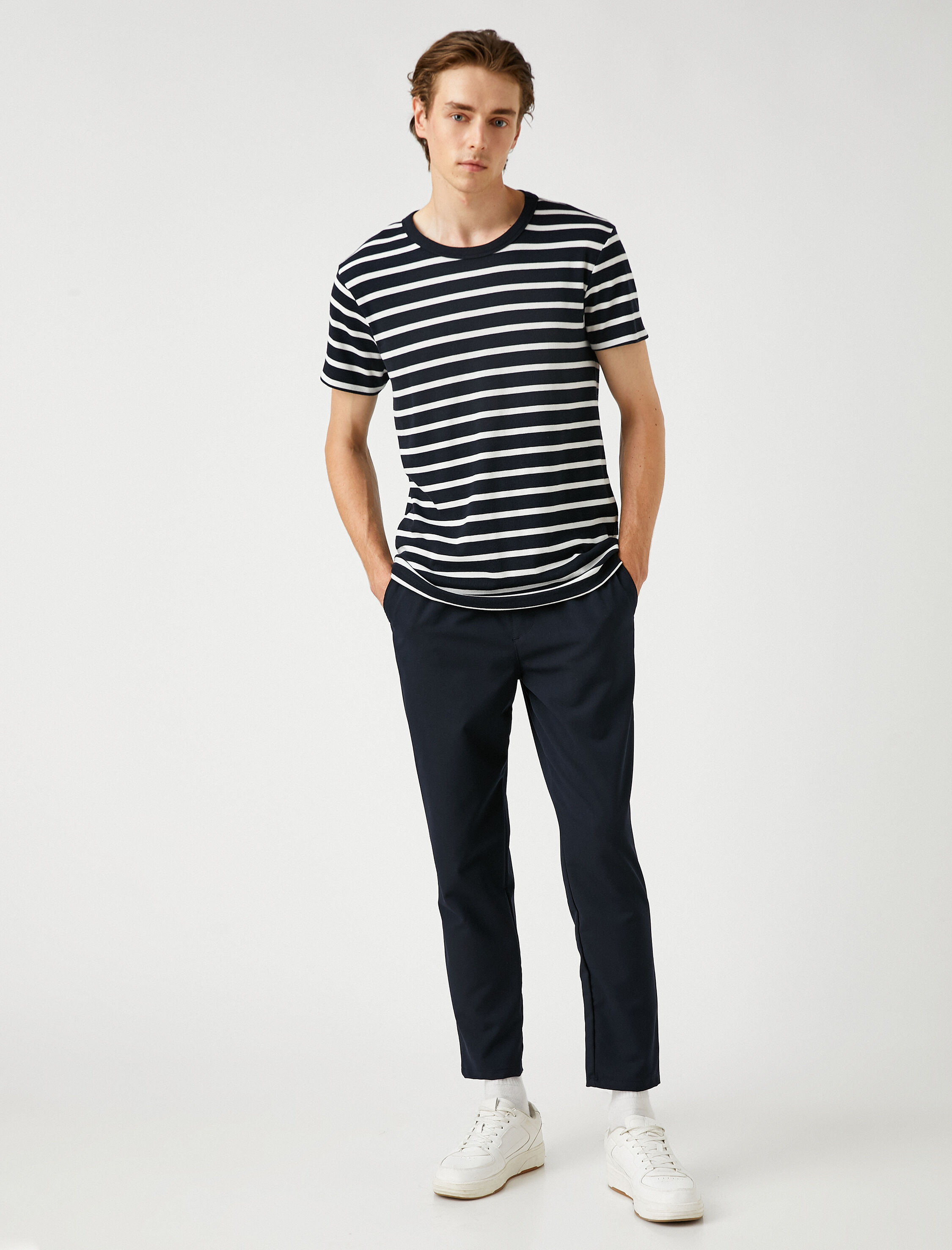   Slim Fit Basic Chino Pantolon