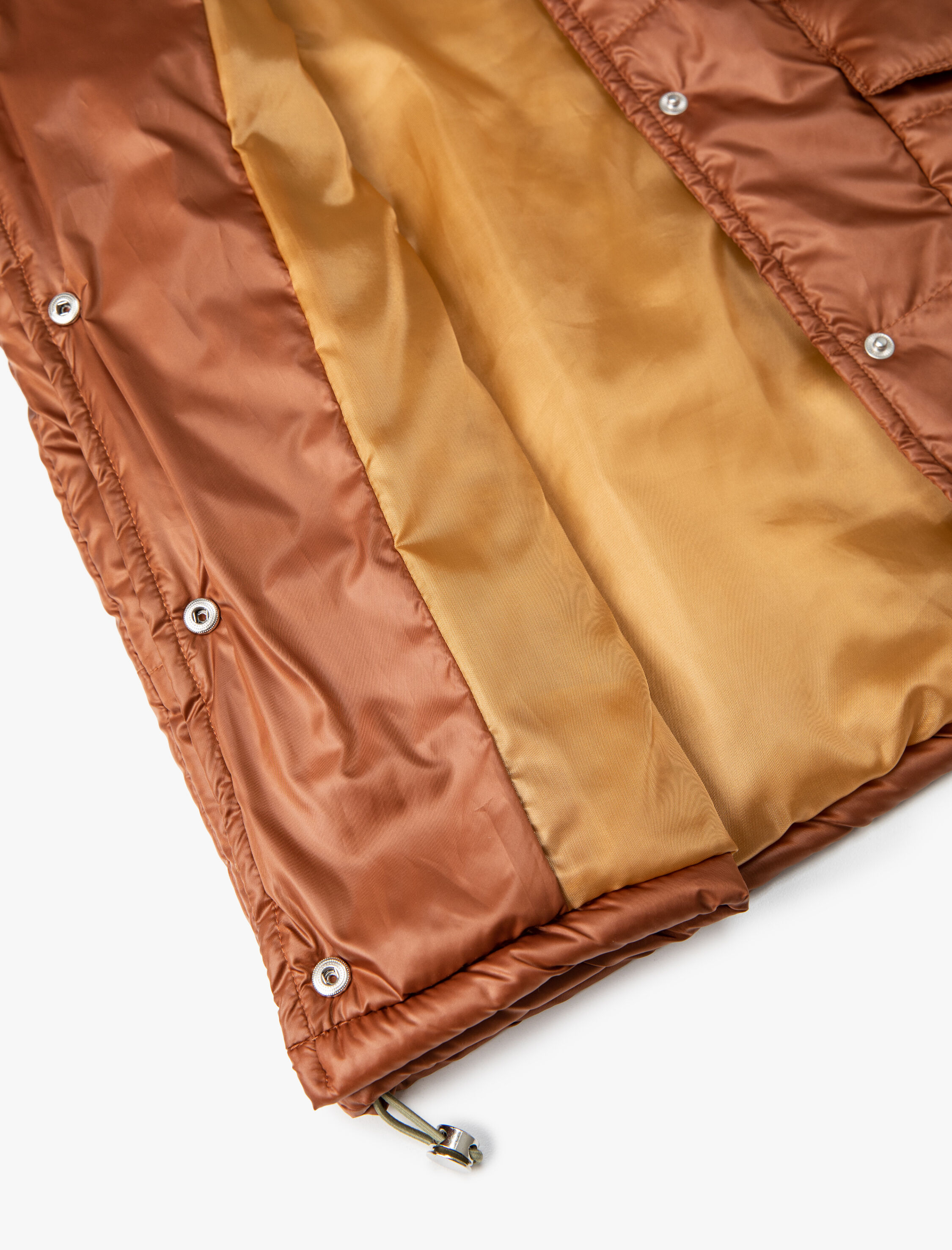   Şişme Yelek Cep Detaylı Çıtçıt Kapama