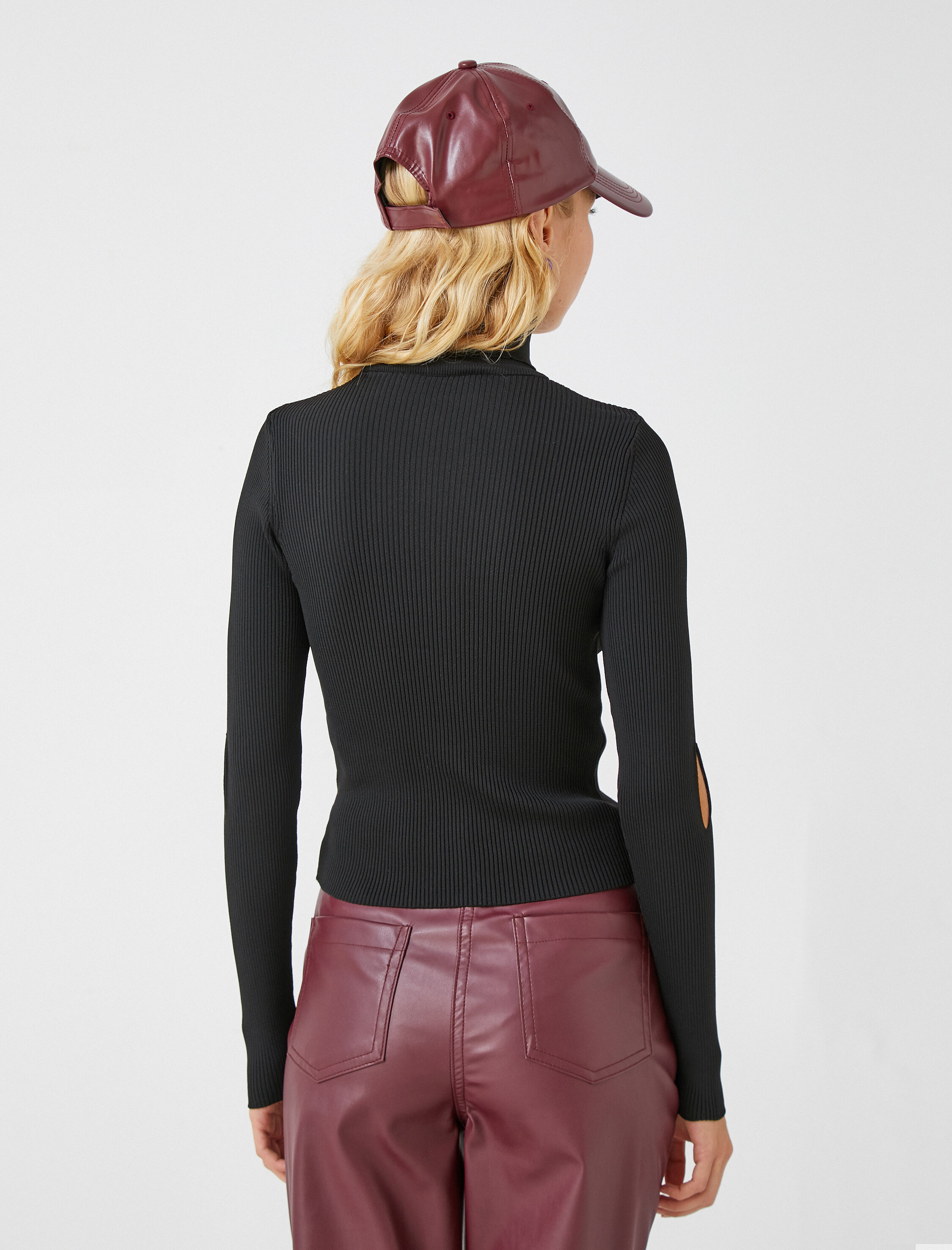   Balıkçı Yaka Kazak Triko Uzun Kollu